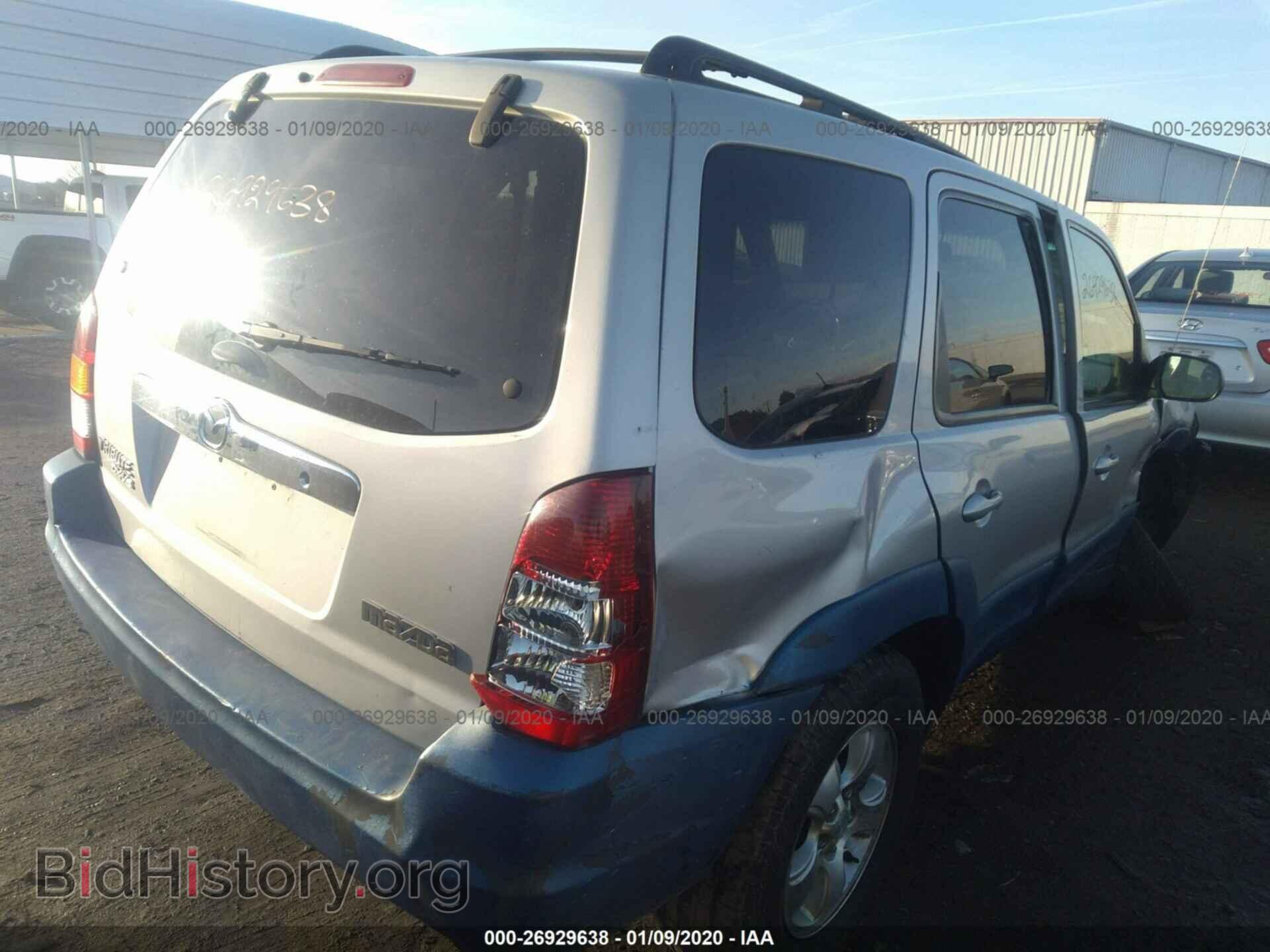 2001 MAZDA TRIBUTE - VIN: 4F2YU06191KM41476 - Фото 4