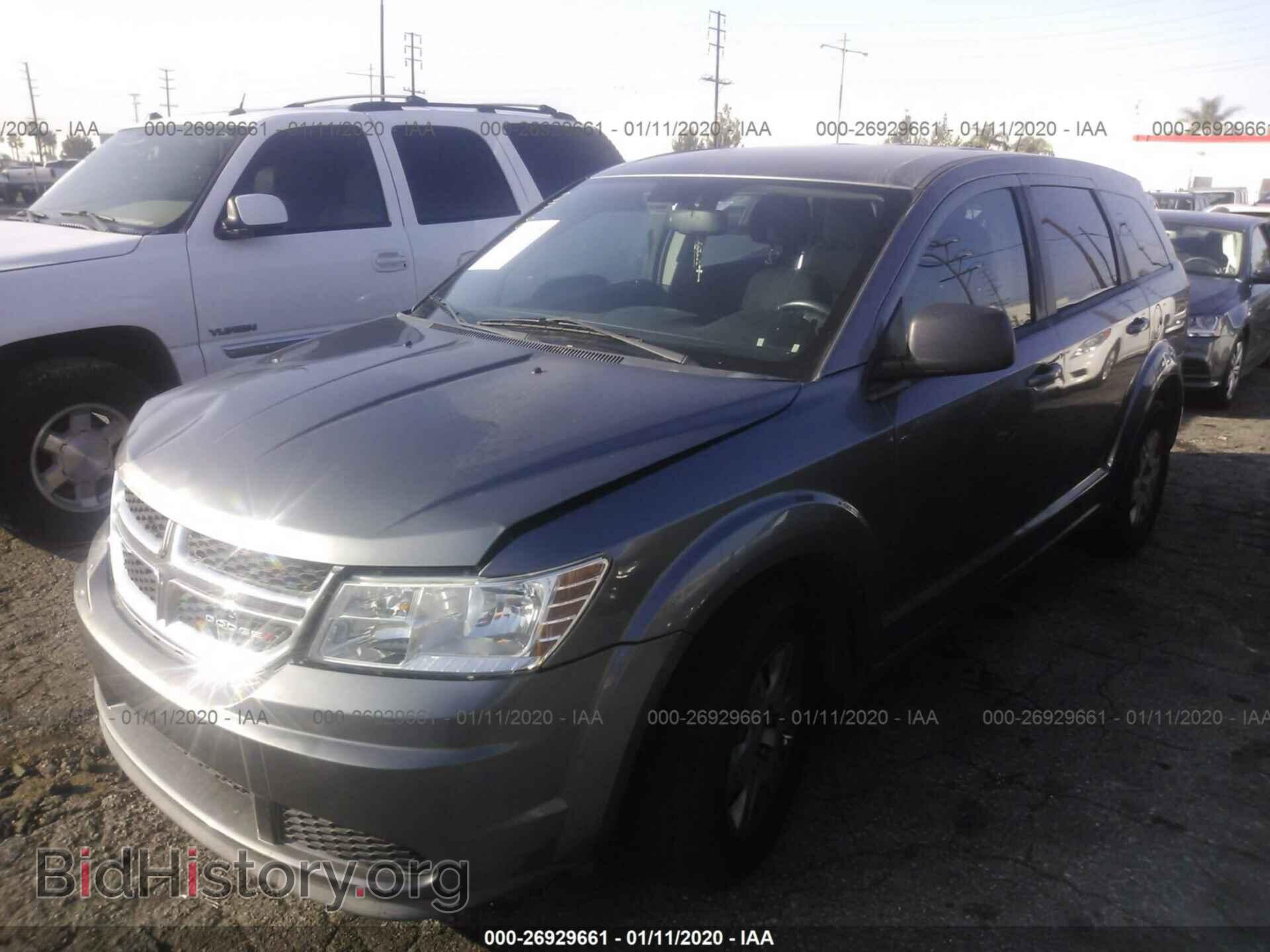 2012 DODGE JOURNEY - VIN: 3C4PDCAB6CT372020 - Фото 2