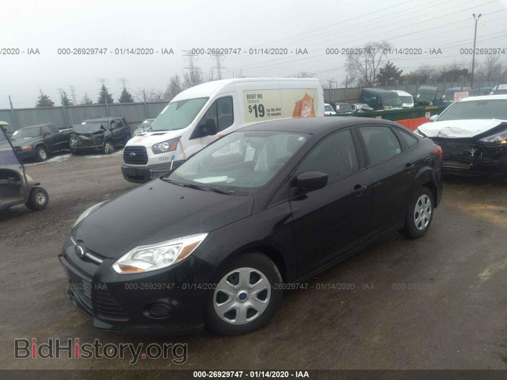 2014 FORD FOCUS - VIN: 1FADP3E28EL128135 - Фото 2