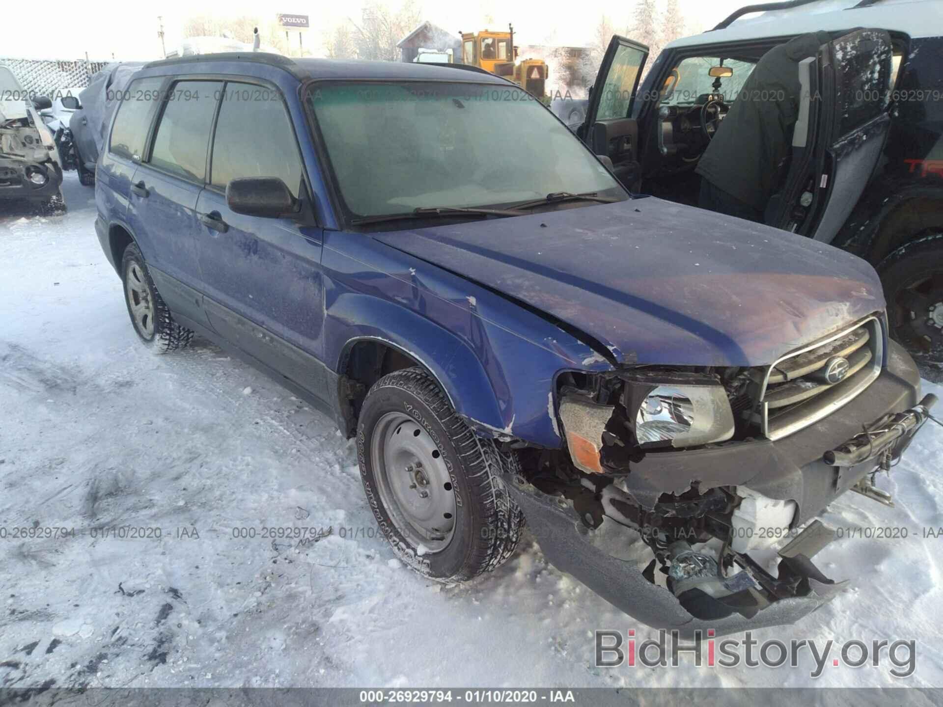 Photo JF1SG63603H727805 - SUBARU FORESTER 2003