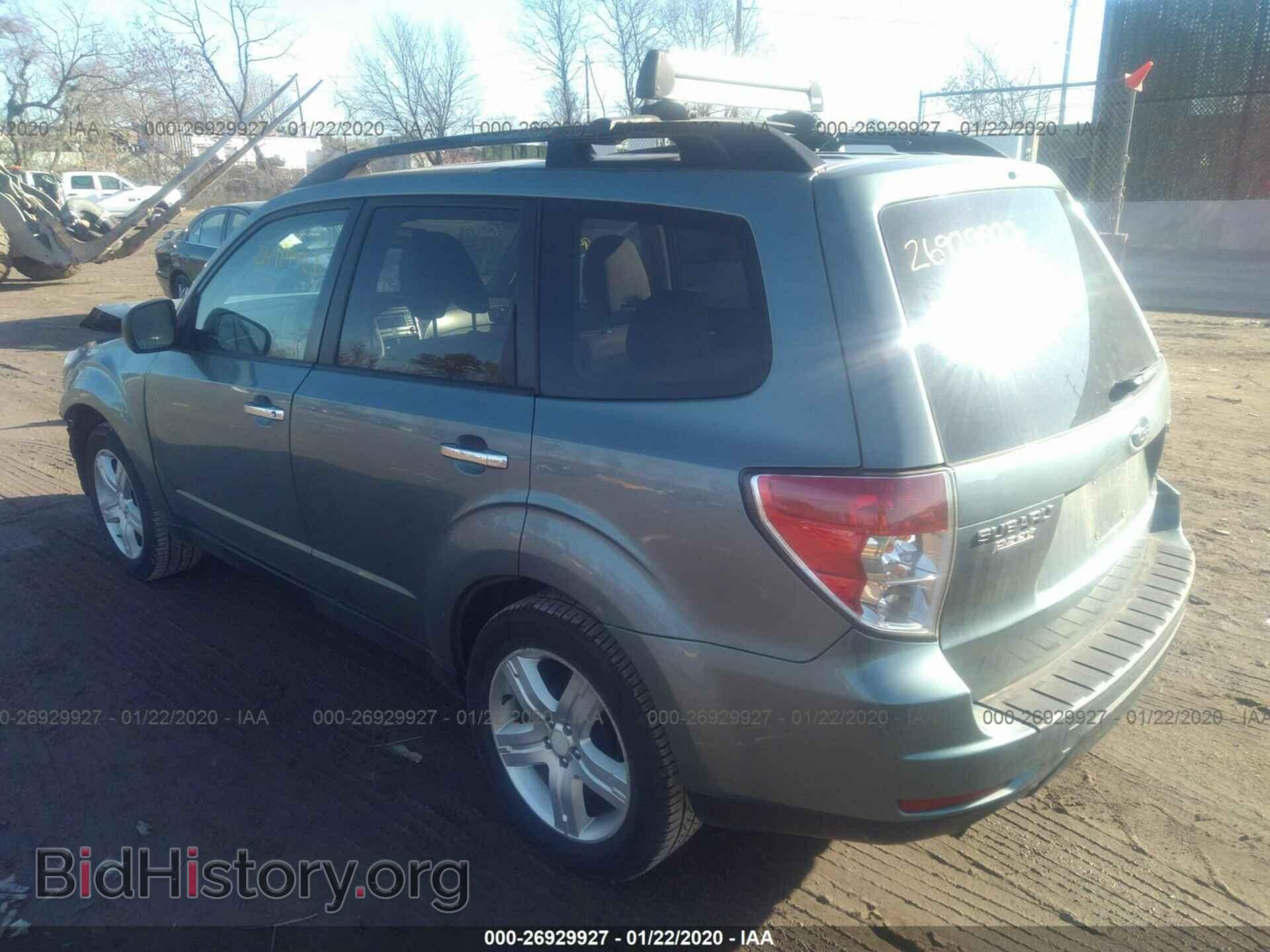 2009 SUBARU FORESTER - VIN: JF2SH63619G786384 - Фото 3