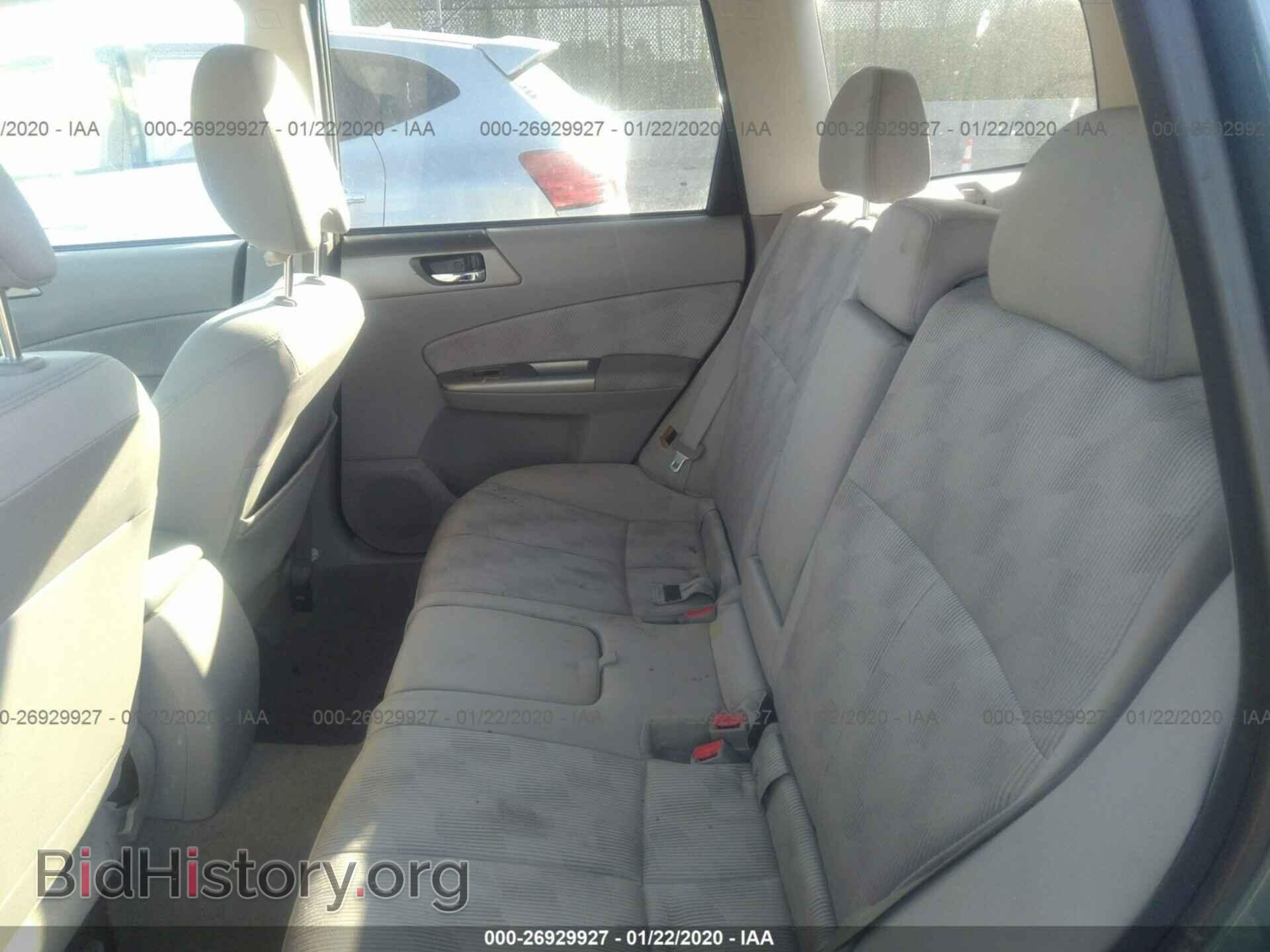 2009 SUBARU FORESTER - VIN: JF2SH63619G786384 - Фото 8