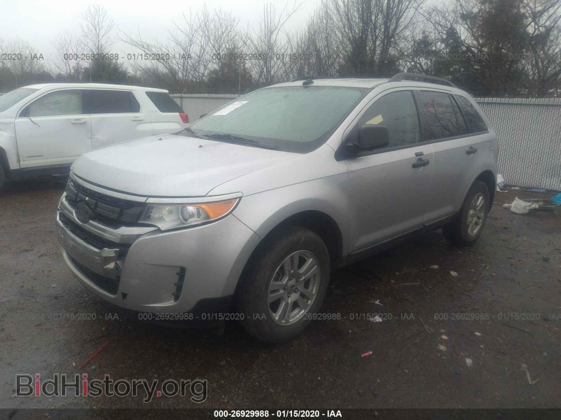 2011 FORD EDGE - VIN: 2FMDK3GC2BBA14993 - Фото 2