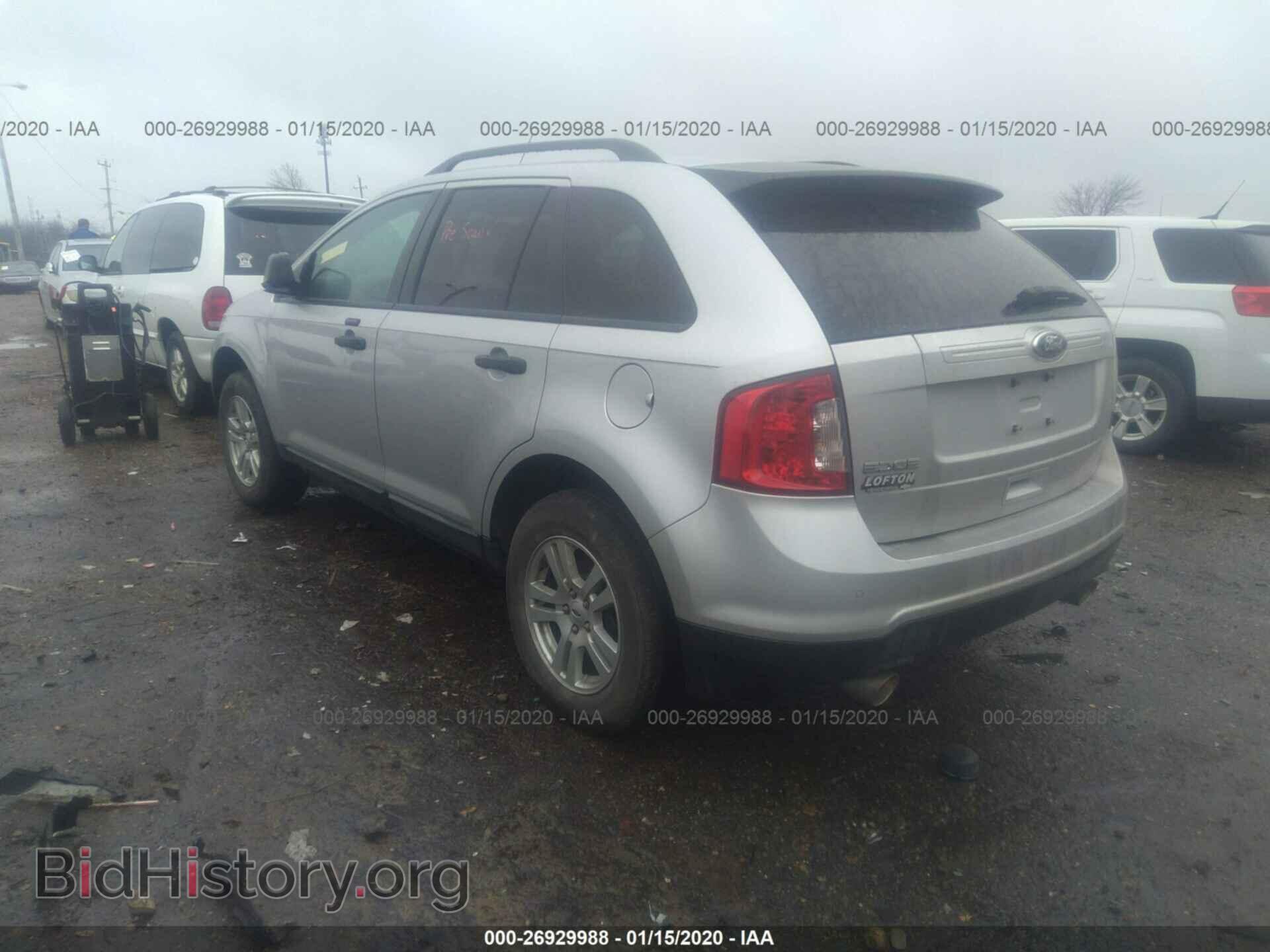 2011 FORD EDGE - VIN: 2FMDK3GC2BBA14993 - Фото 3