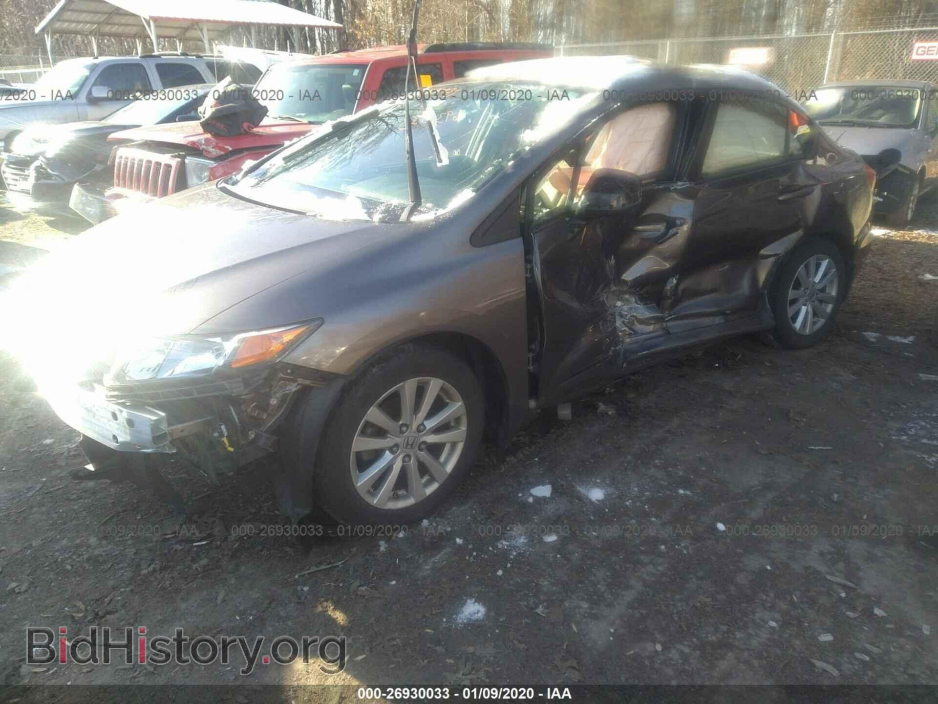 2012 HONDA CIVIC - VIN: 19XFB2F88CE359640 - Фото 2