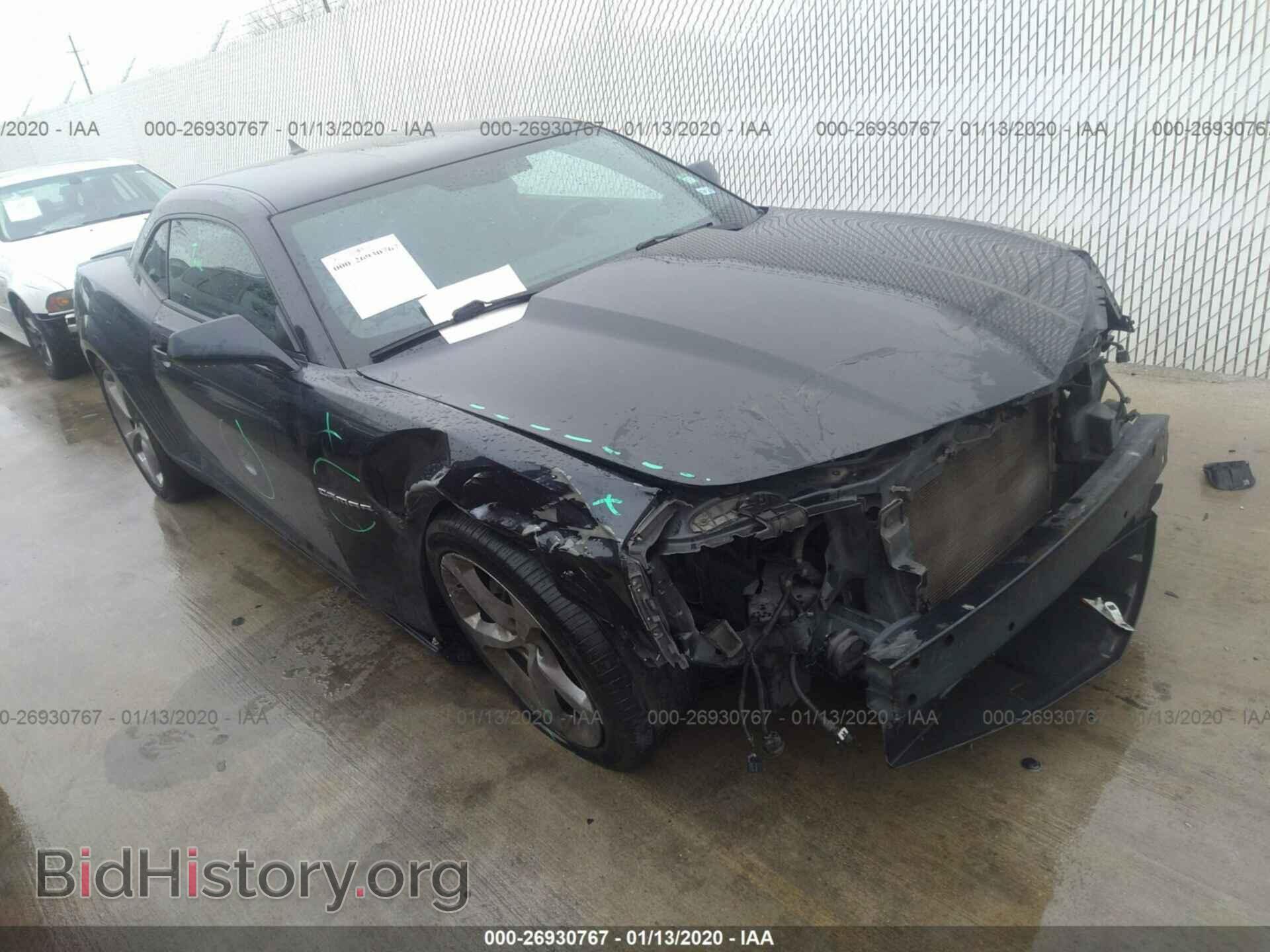 Photo 2G1FB1E30D9242174 - CHEVROLET CAMARO 2013