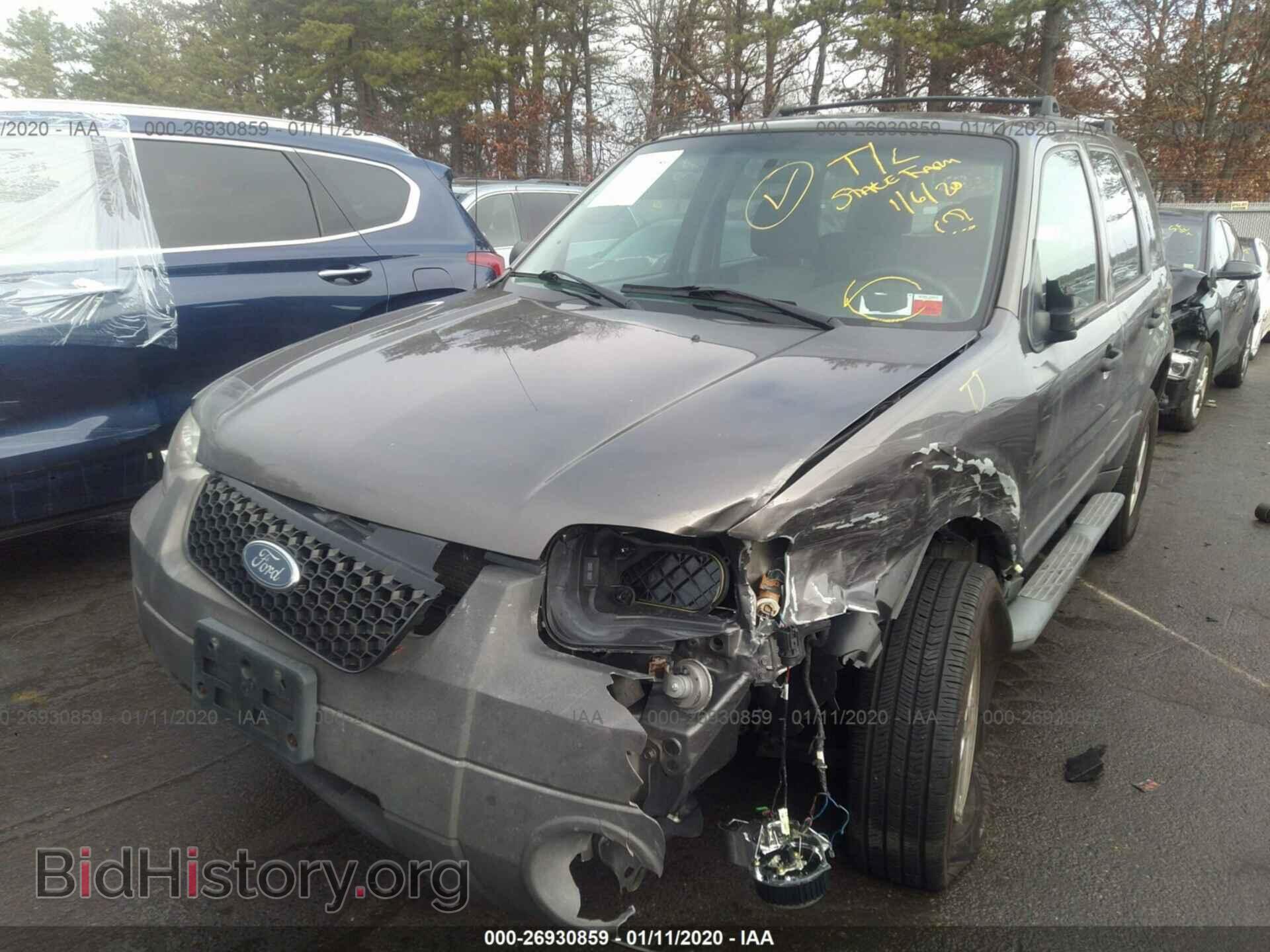 2005 FORD ESCAPE - VIN: 1FMCU02Z15KE39874 - Фото 2