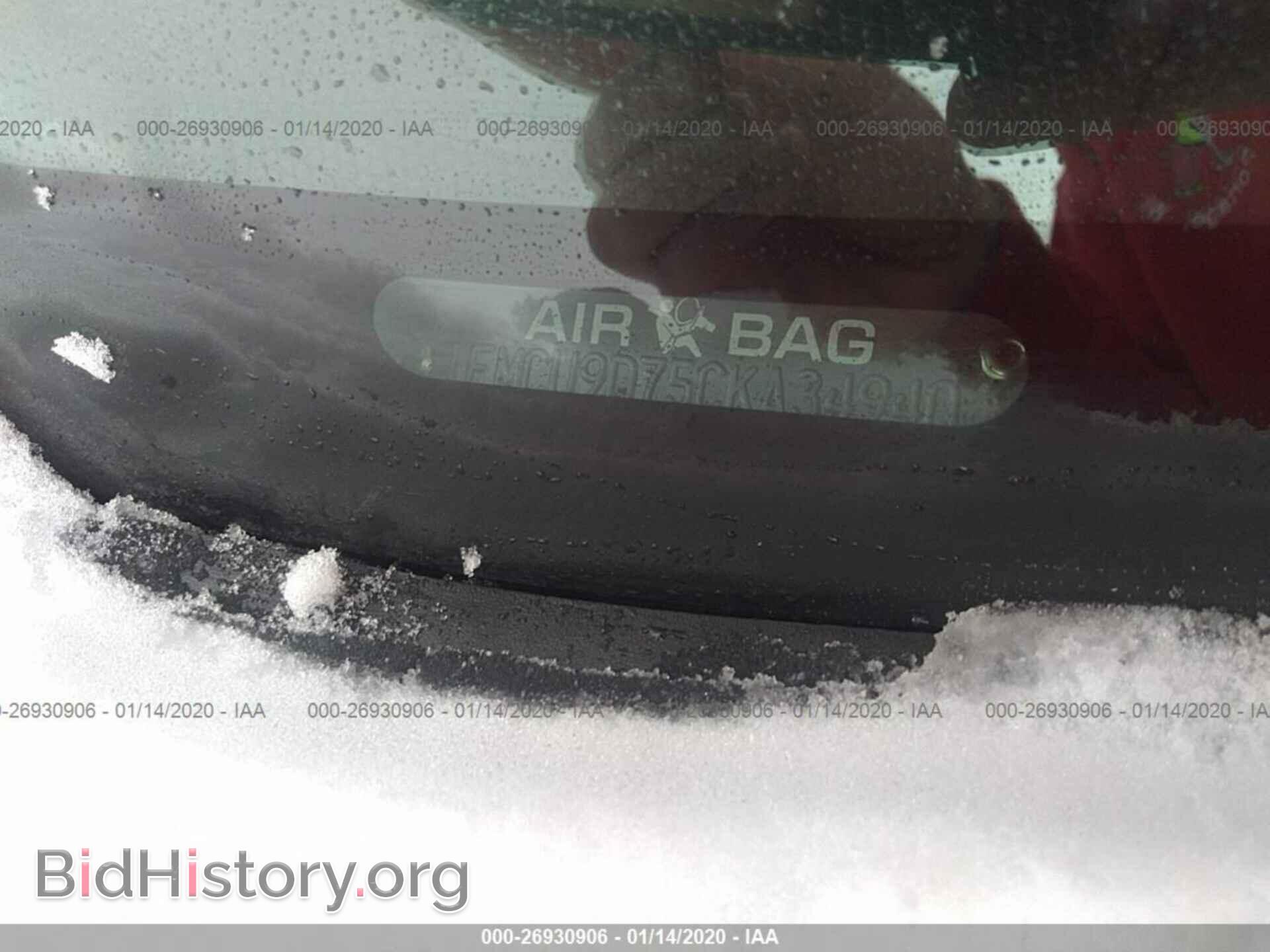 2012 FORD ESCAPE - VIN: 1FMCU9D75CKA34940 - Фото 9
