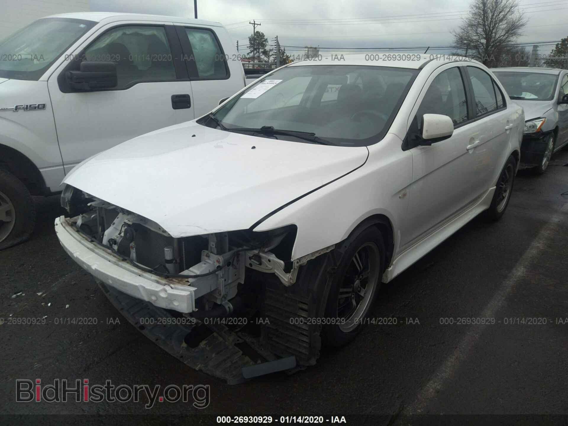 2011 MITSUBISHI LANCER - VIN: JA32U2FU7BU044221 - Фото 2