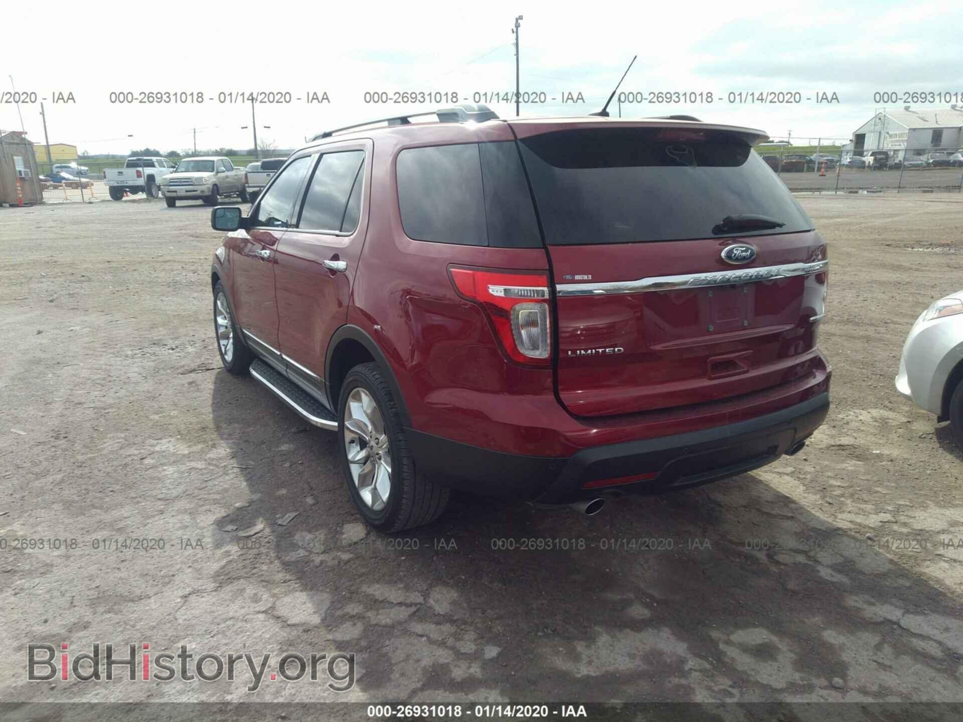 2014 FORD EXPLORER - VIN: 1FM5K7F86EGB07196 - Photo 3