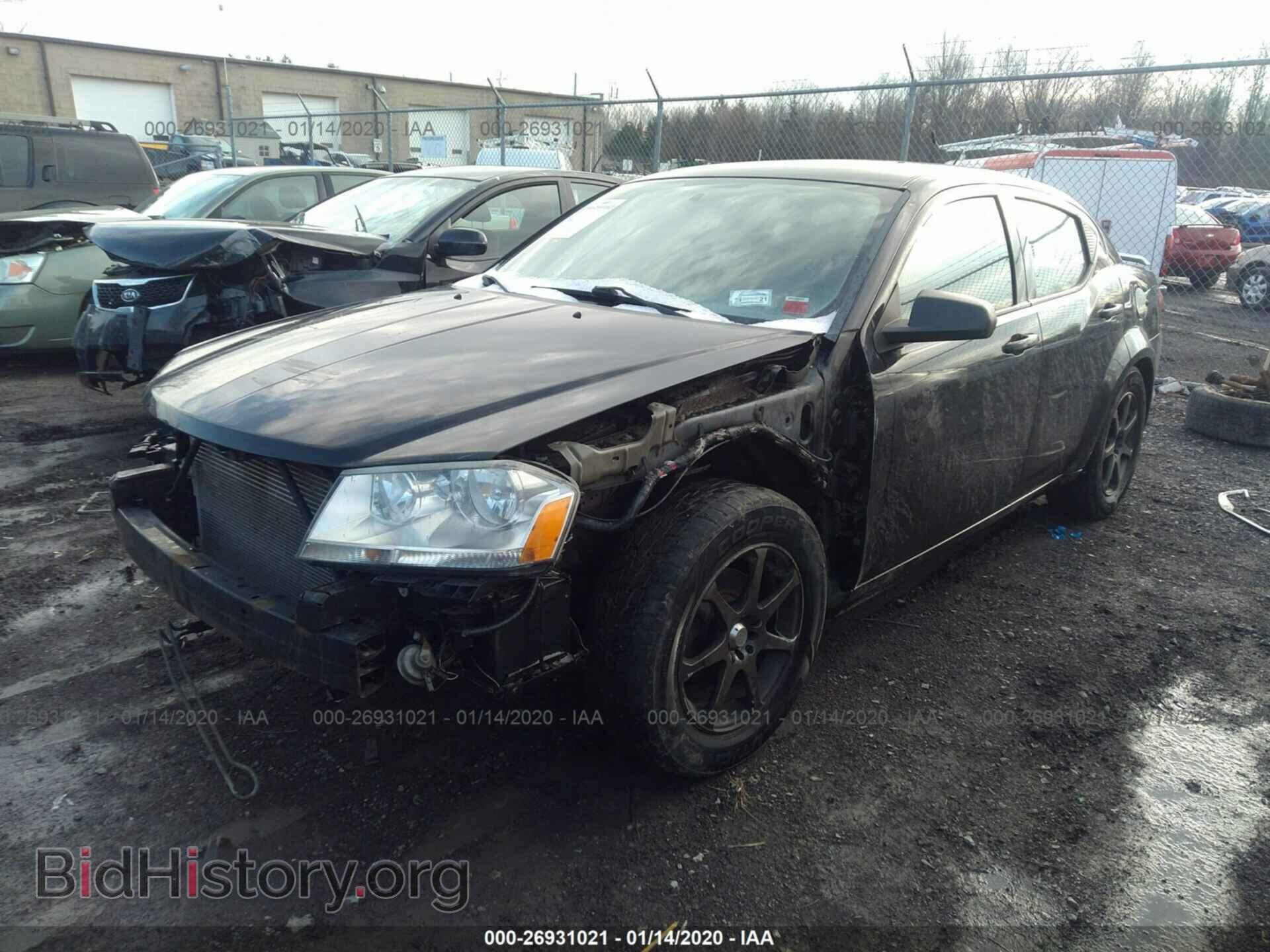 2011 DODGE AVENGER - VIN: 1B3BD4FB6BN579239 - Фото 2