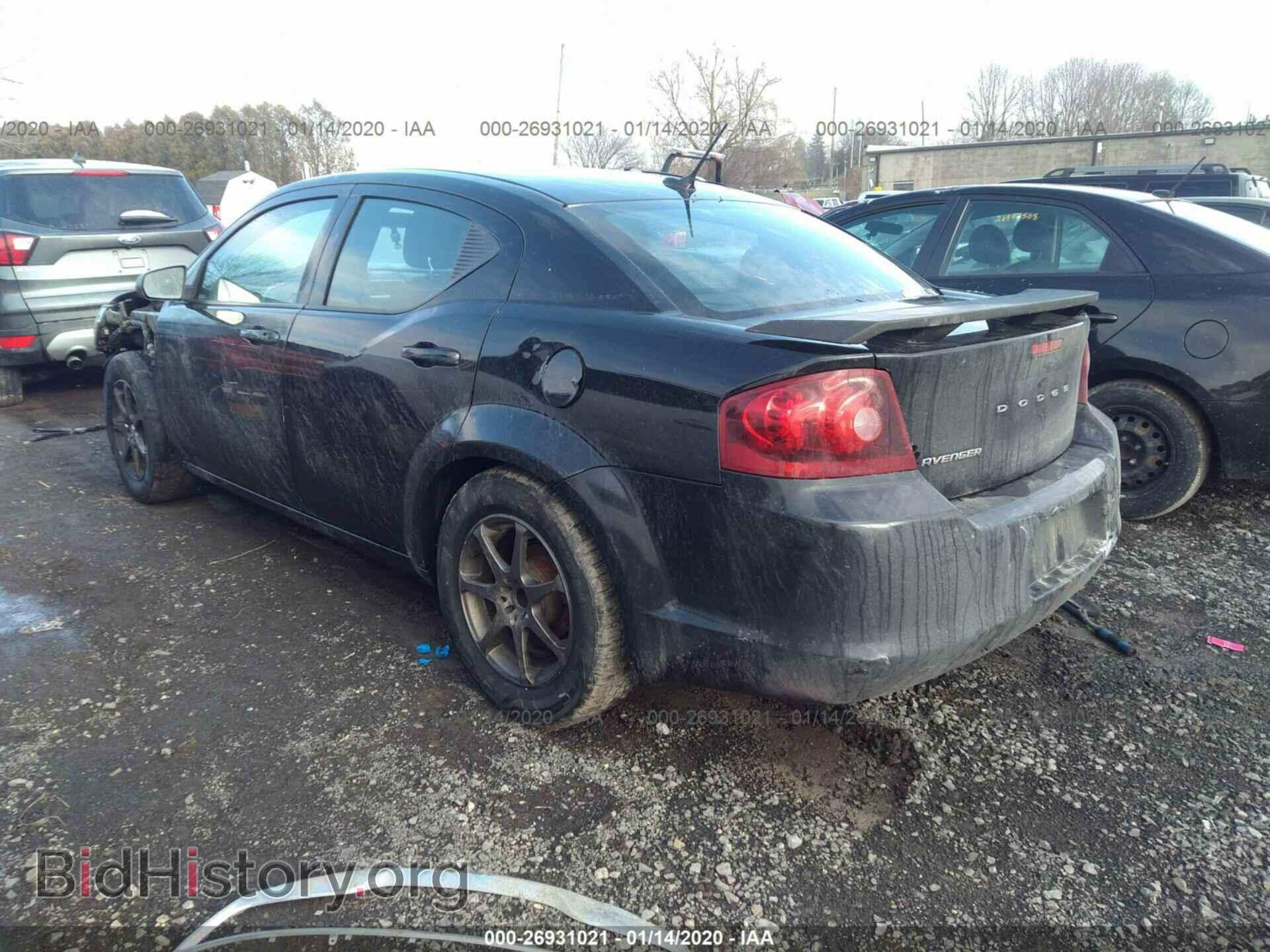 2011 DODGE AVENGER - VIN: 1B3BD4FB6BN579239 - Фото 3