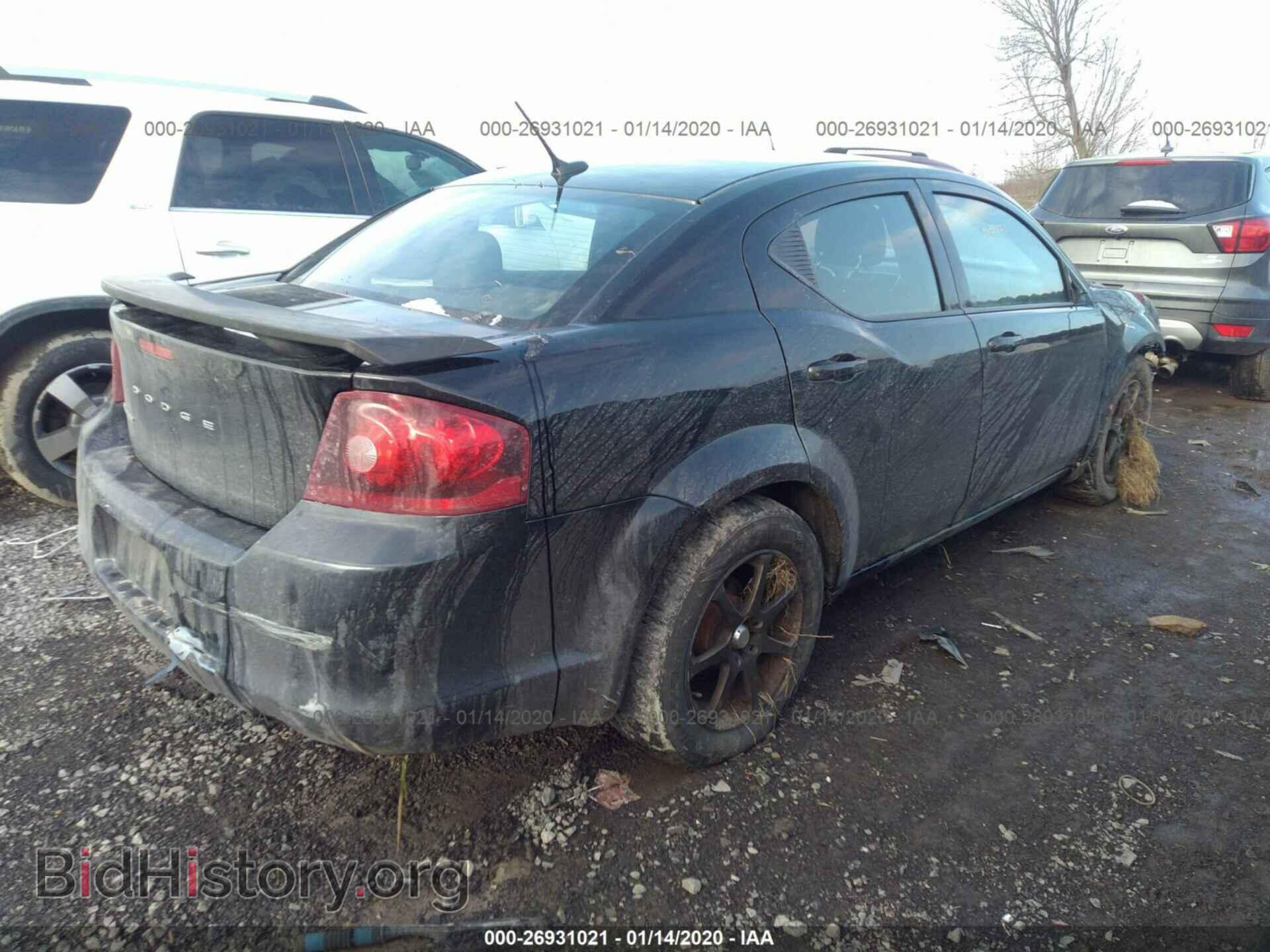 2011 DODGE AVENGER - VIN: 1B3BD4FB6BN579239 - Фото 4