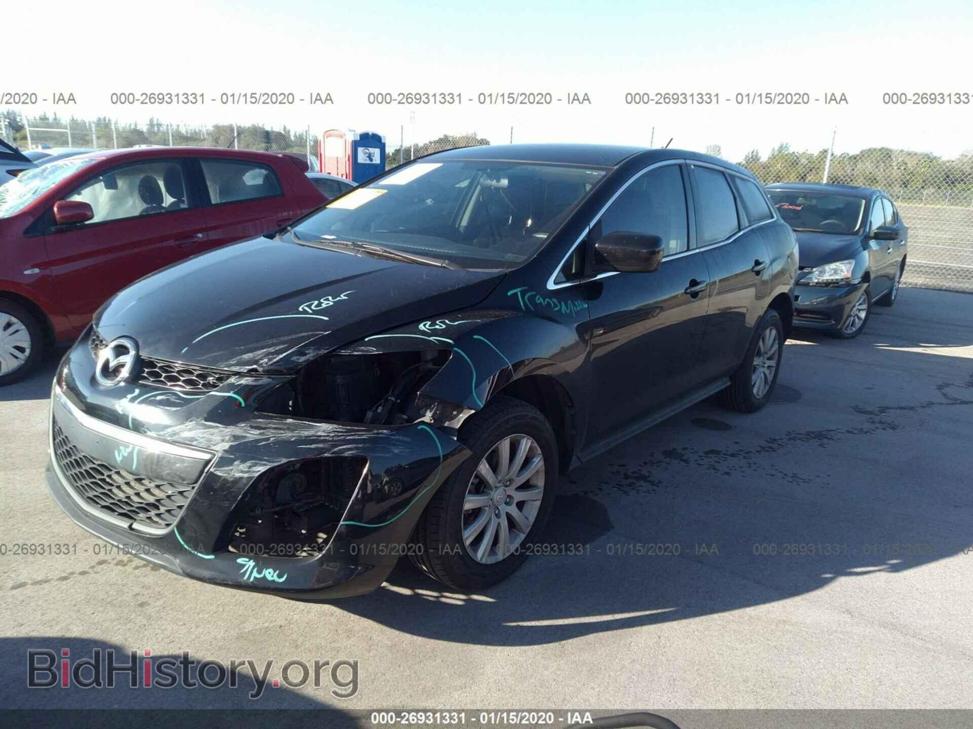 2011 MAZDA CX-7 - VIN: JM3ER2AM9B0393595 - Фото 2
