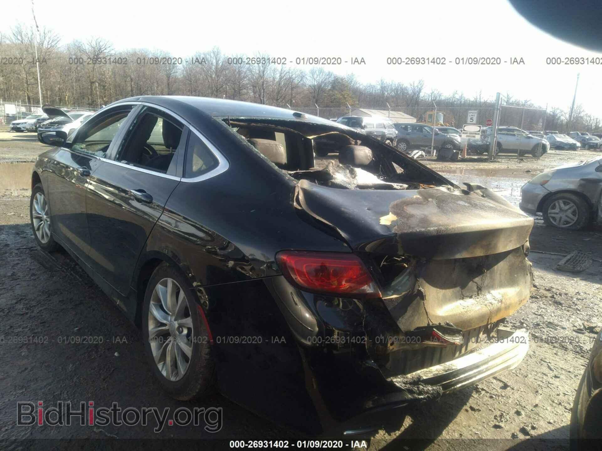 2015 CHRYSLER 200 - VIN: 1C3CCCCB9FN584854 - Фото 3