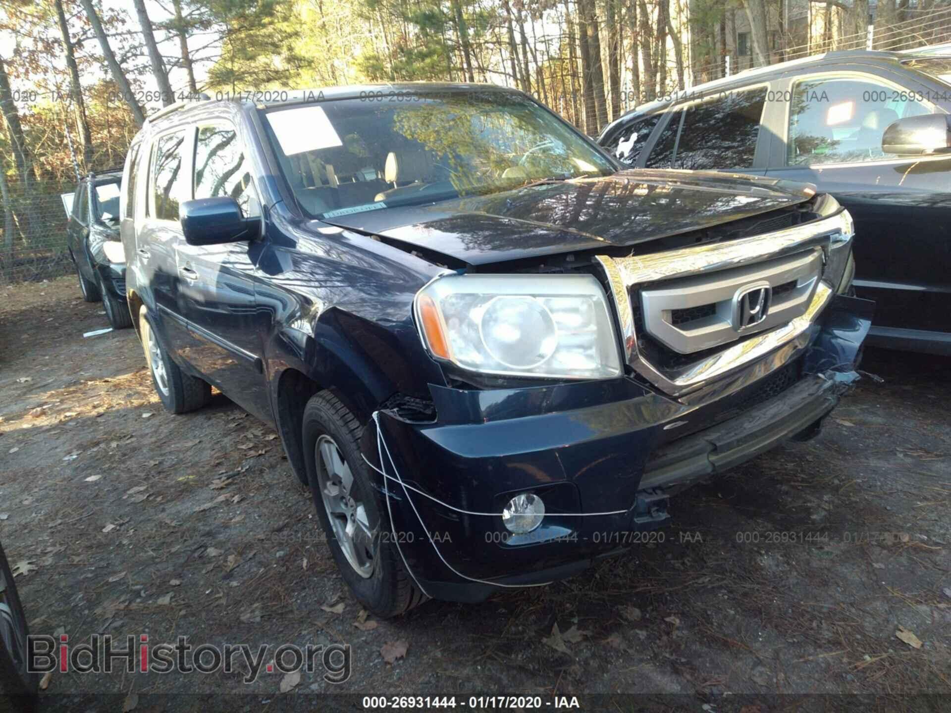 Photo 5FNYF38669B010641 - HONDA PILOT 2009