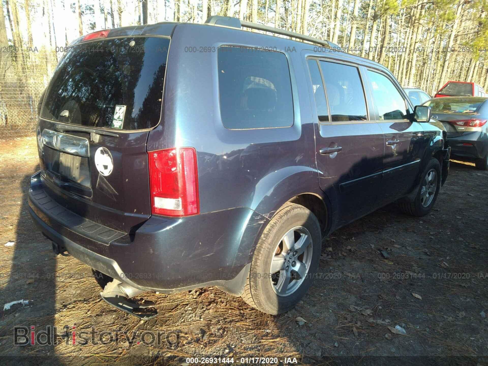 2009 HONDA PILOT - VIN: 5FNYF38669B010641 - Фото 4