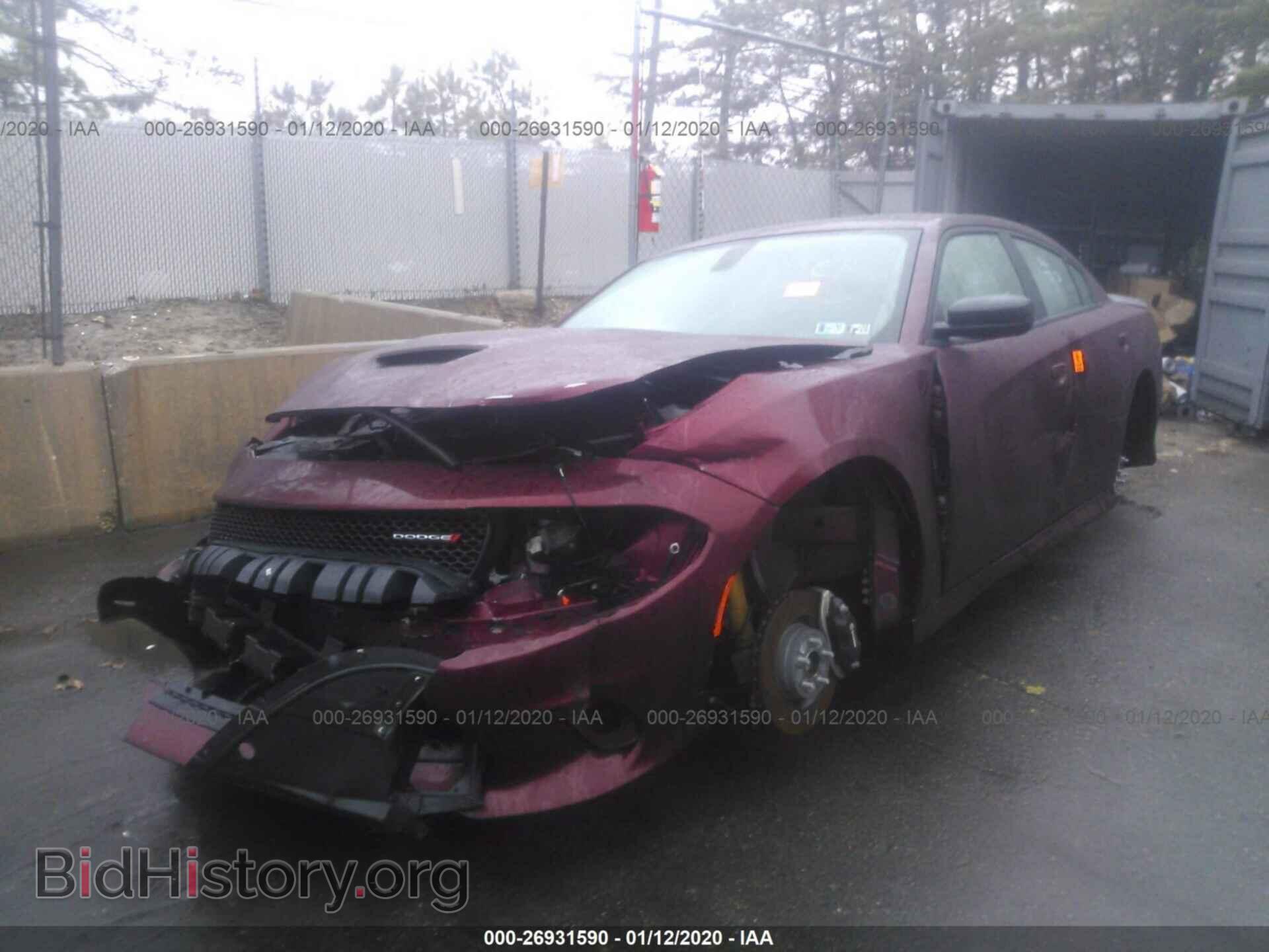 2019 DODGE CHARGER - VIN: 2C3CDXHG8KH608038 - Фото 2