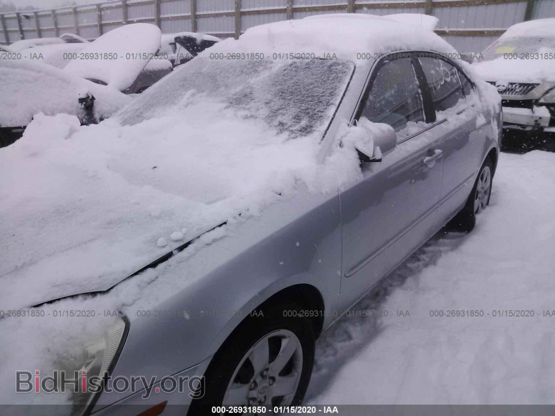 2007 KIA OPTIMA - VIN: KNAGE123775131630 - Фото 2