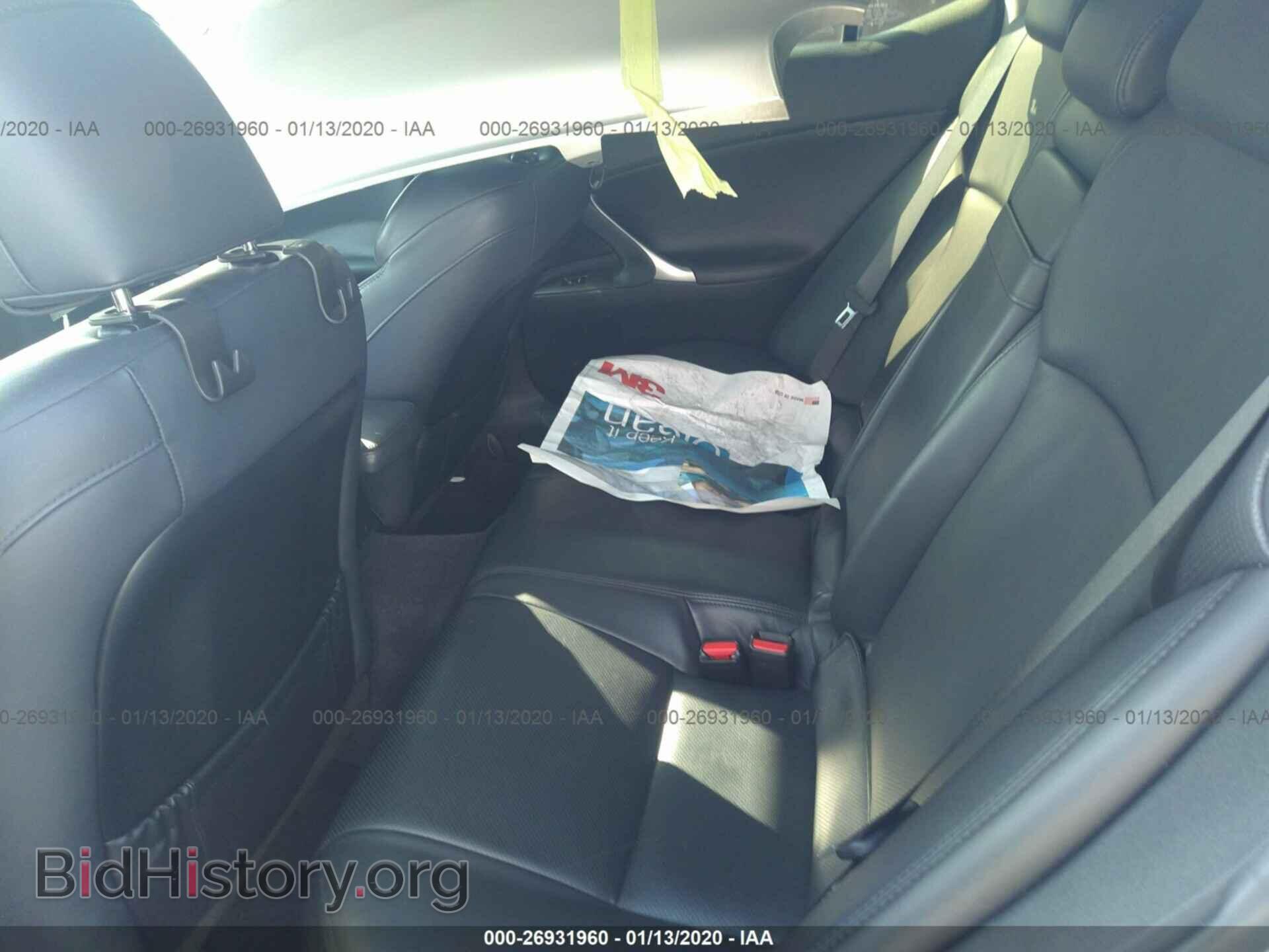 2008 LEXUS IS - VIN: JTHBE262885017897 - Фото 8