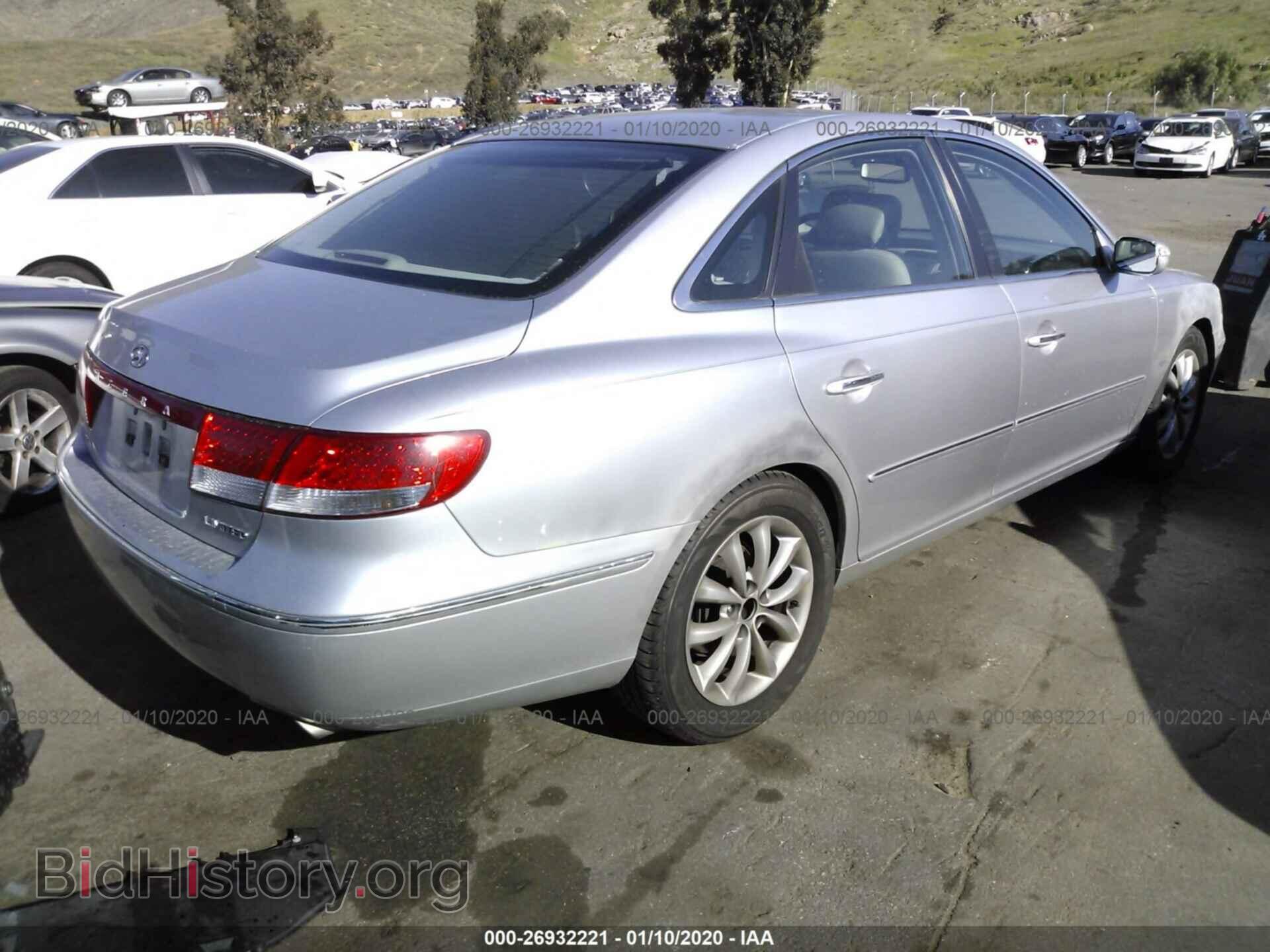 2007 HYUNDAI AZERA - VIN: KMHFC46F17A171943 - Фото 4