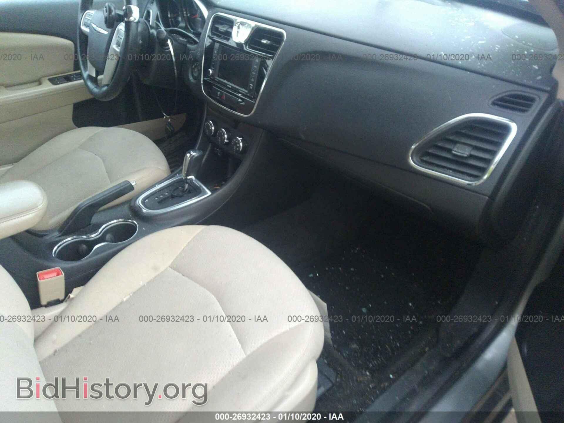 2012 CHRYSLER 200 - VIN: 1C3CCBBG5CN131415 - Фото 5