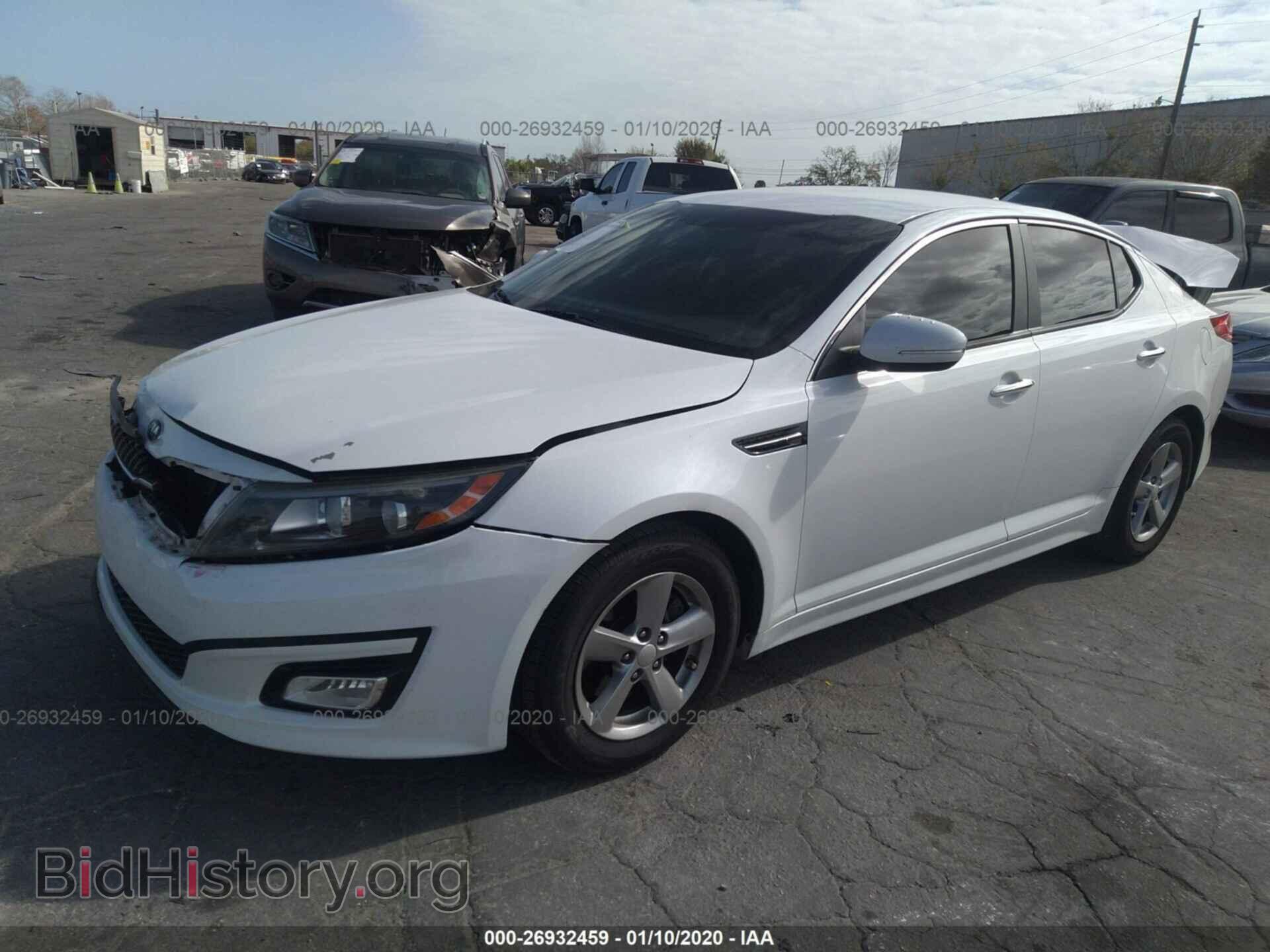 2014 KIA OPTIMA - VIN: 5XXGM4A75EG313668 - Фото 2