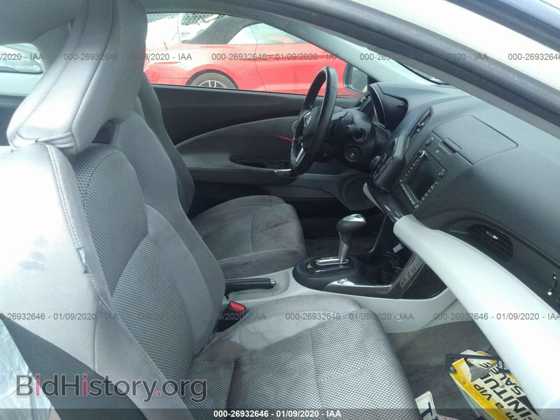 2012 HONDA CR-Z - VIN: JHMZF1D68CS001771 - Фото 5