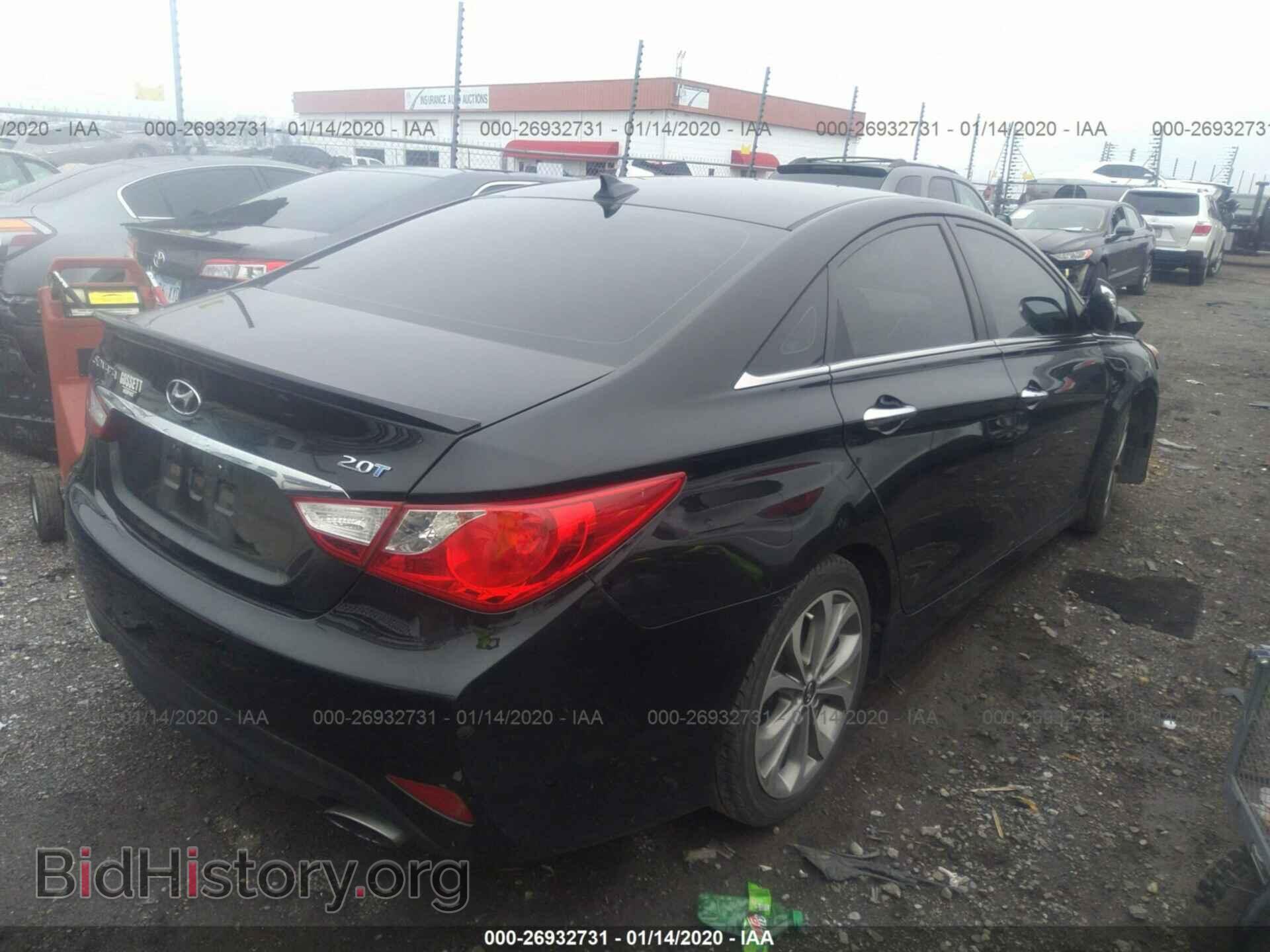 2014 HYUNDAI SONATA - VIN: 5NPEC4AB0EH840181 - Фото 4