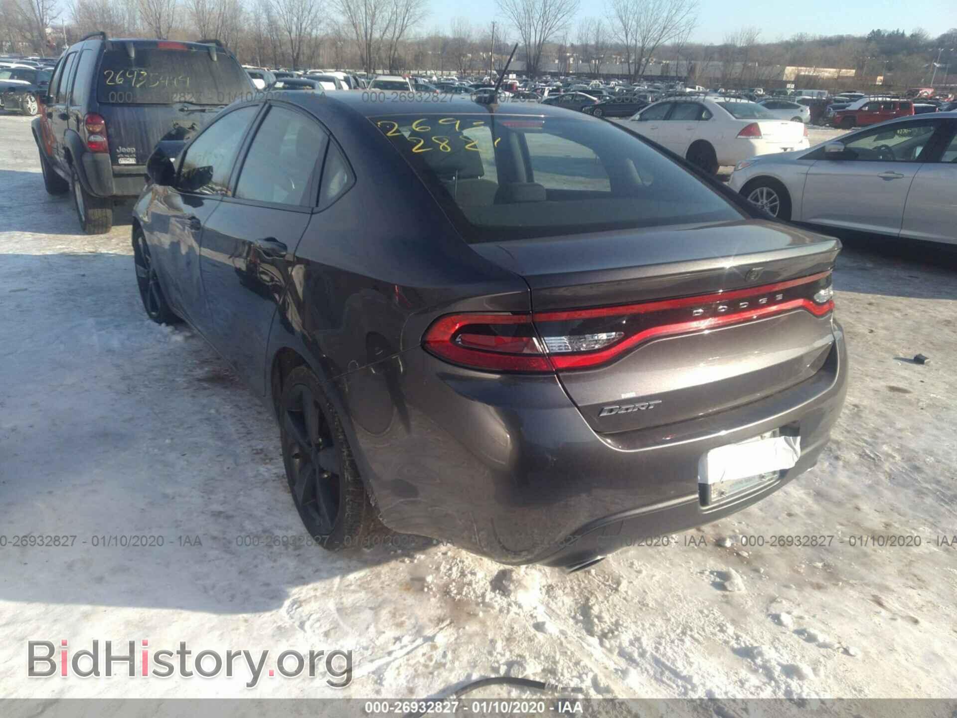 2015 DODGE DART - VIN: 1C3CDFBB8FD267265 - Фото 3