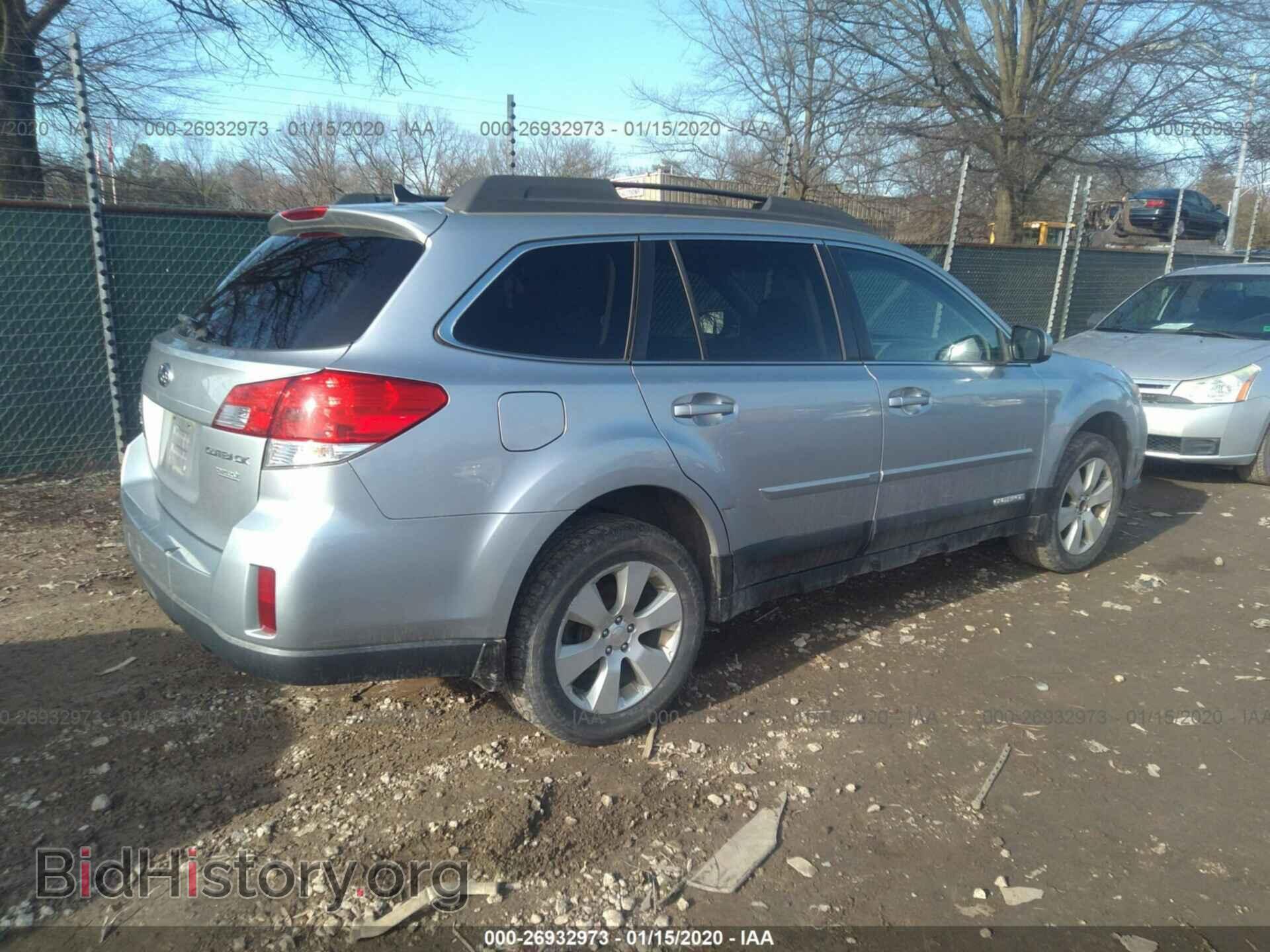 2012 SUBARU OUTBACK - VIN: 4S4BRBFC2C3242704 - Фото 4