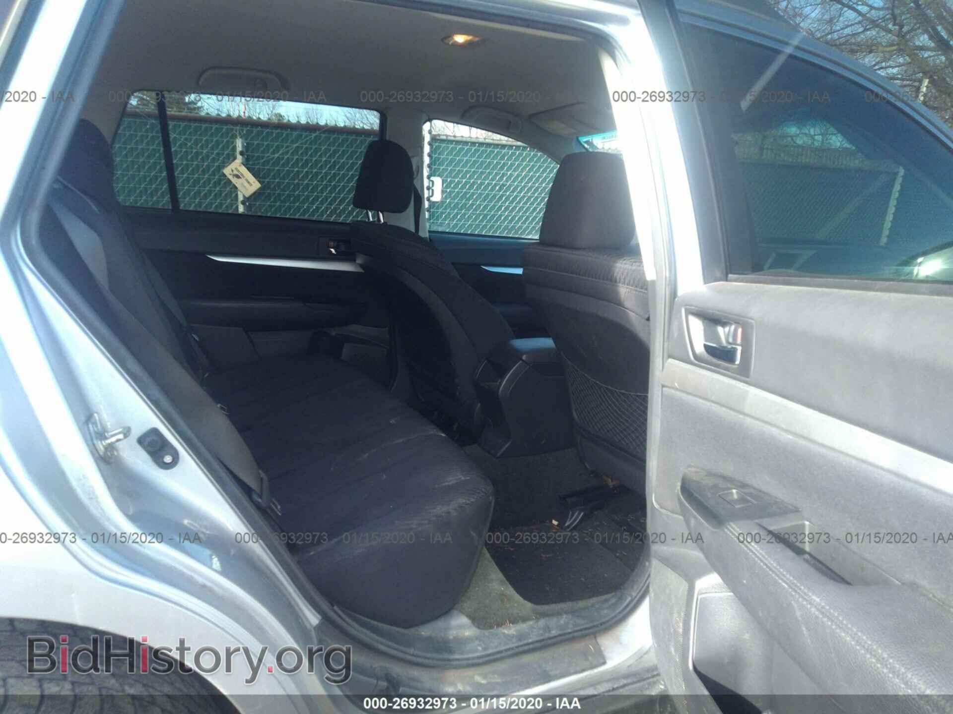 2012 SUBARU OUTBACK - VIN: 4S4BRBFC2C3242704 - Фото 8