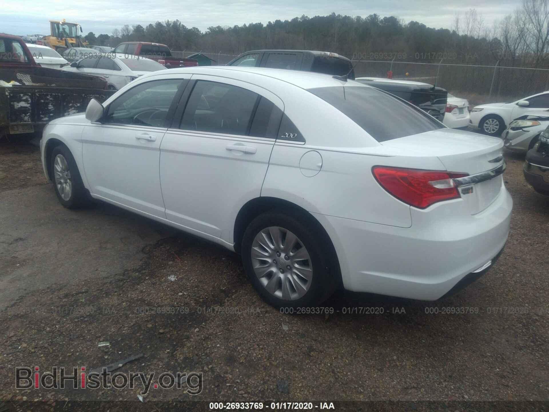 2012 CHRYSLER 200 - VIN: 1C3CCBAB5CN167353 - Фото 3
