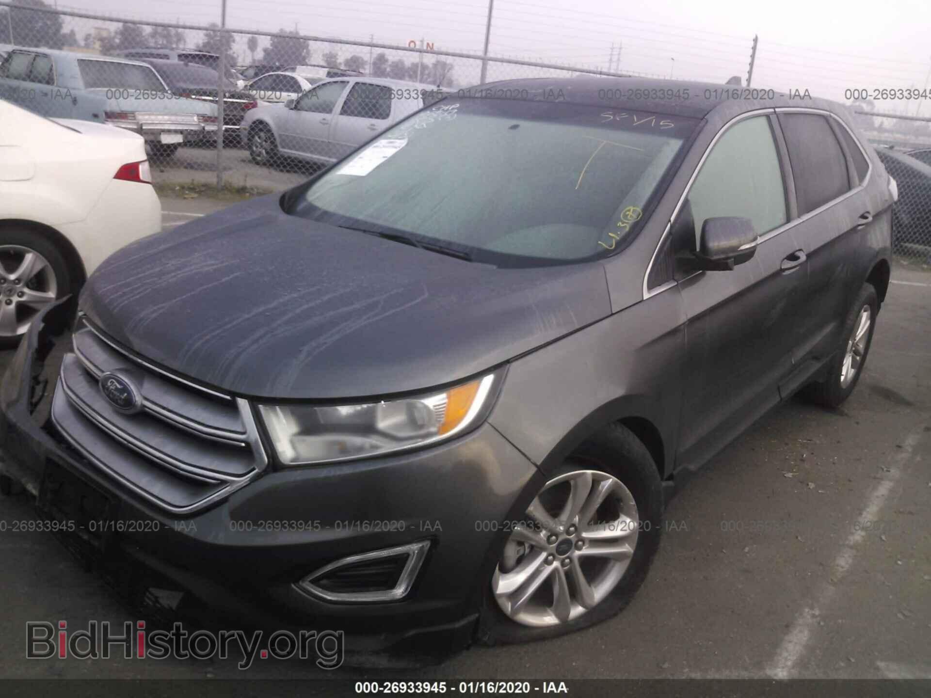 2016 FORD EDGE - VIN: 2FMPK3J81GBC59387 - Фото 2