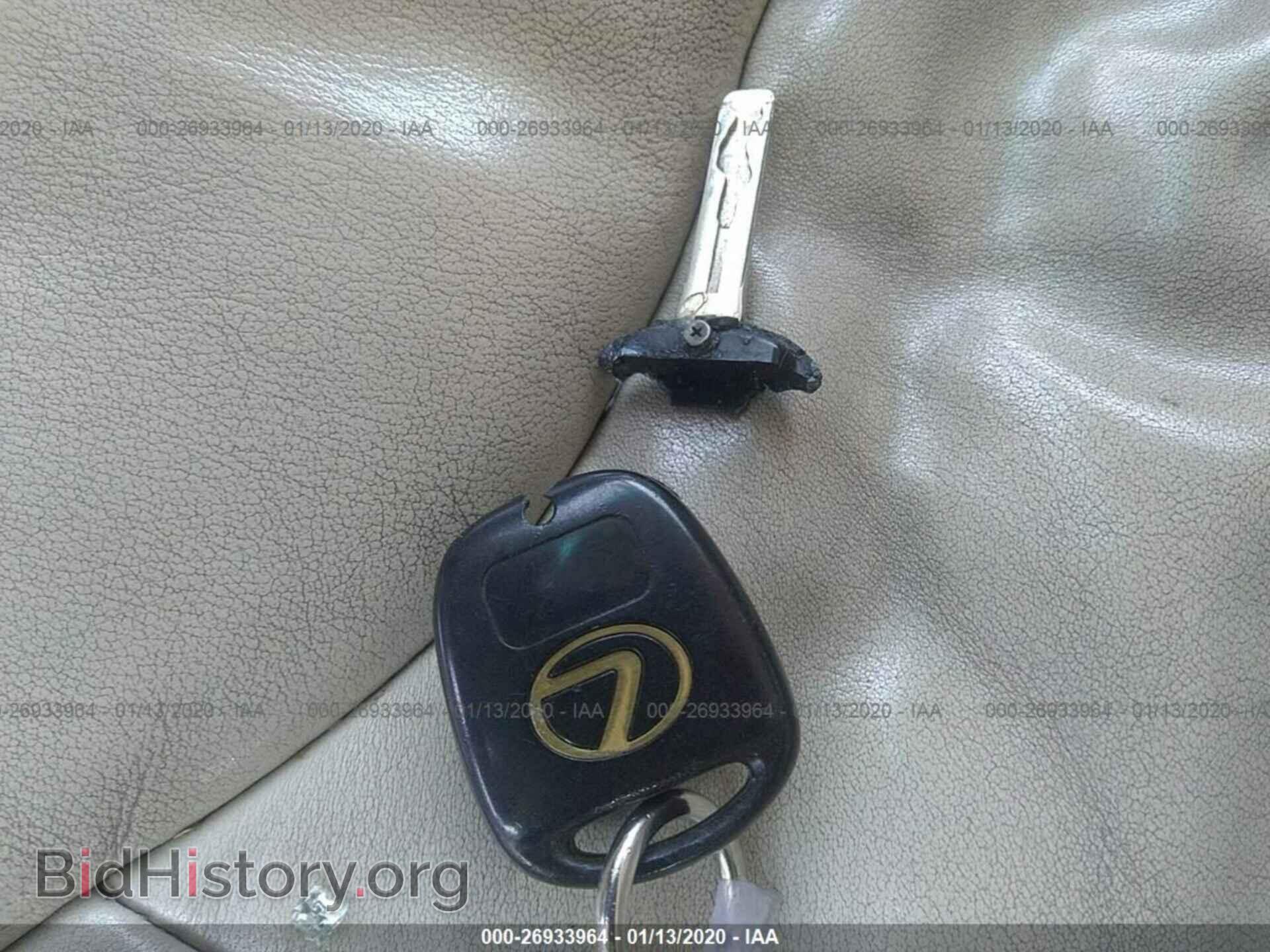 2001 LEXUS LS - VIN: JTHBN30F910050251 - Фото 11