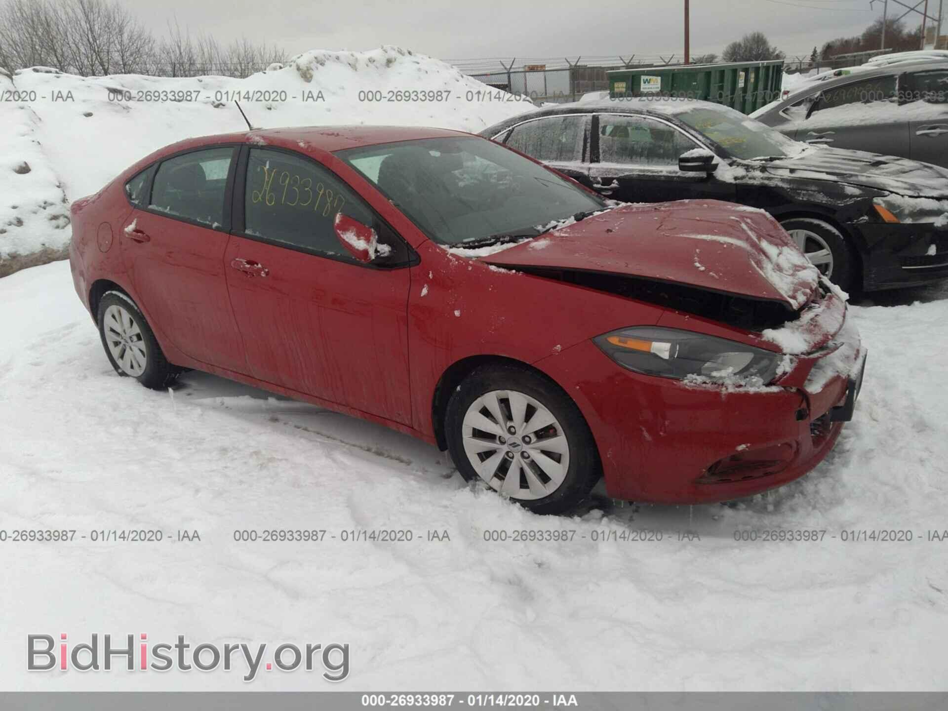 Photo 1C3CDFBB8ED693066 - DODGE DART 2014