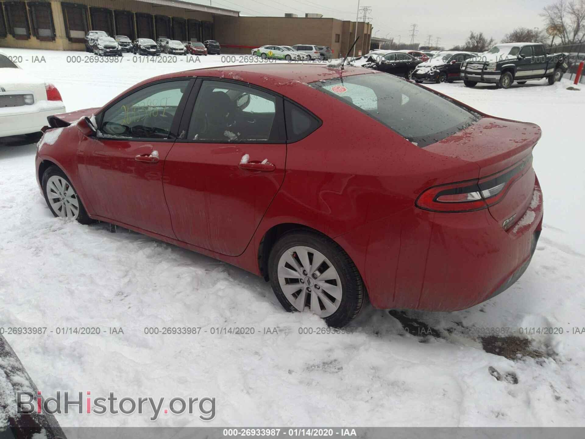 2014 DODGE DART - VIN: 1C3CDFBB8ED693066 - Photo 3