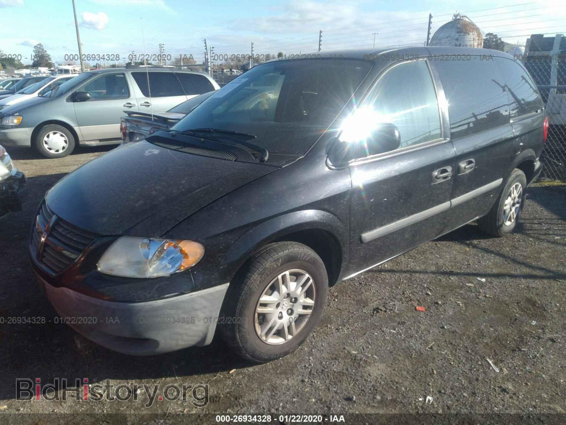 2007 DODGE CARAVAN - VIN: 1D4GP25B97B217449 - Фото 2