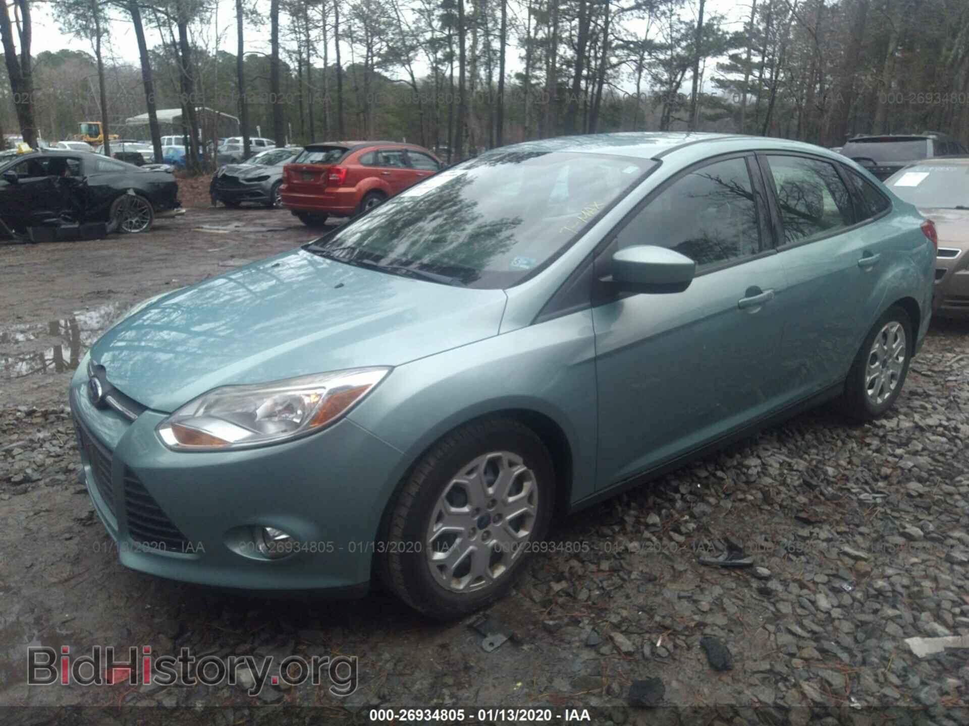 2012 FORD FOCUS - VIN: 1FAHP3F29CL323285 - Photo 2