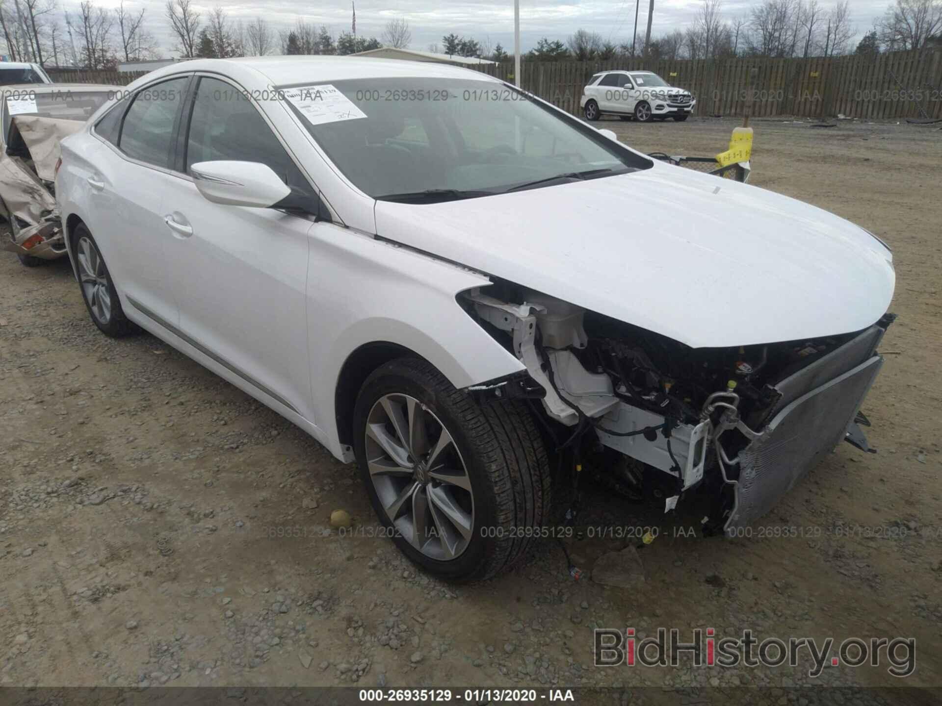 Photo KMHFG4JG8GA549860 - HYUNDAI AZERA 2016