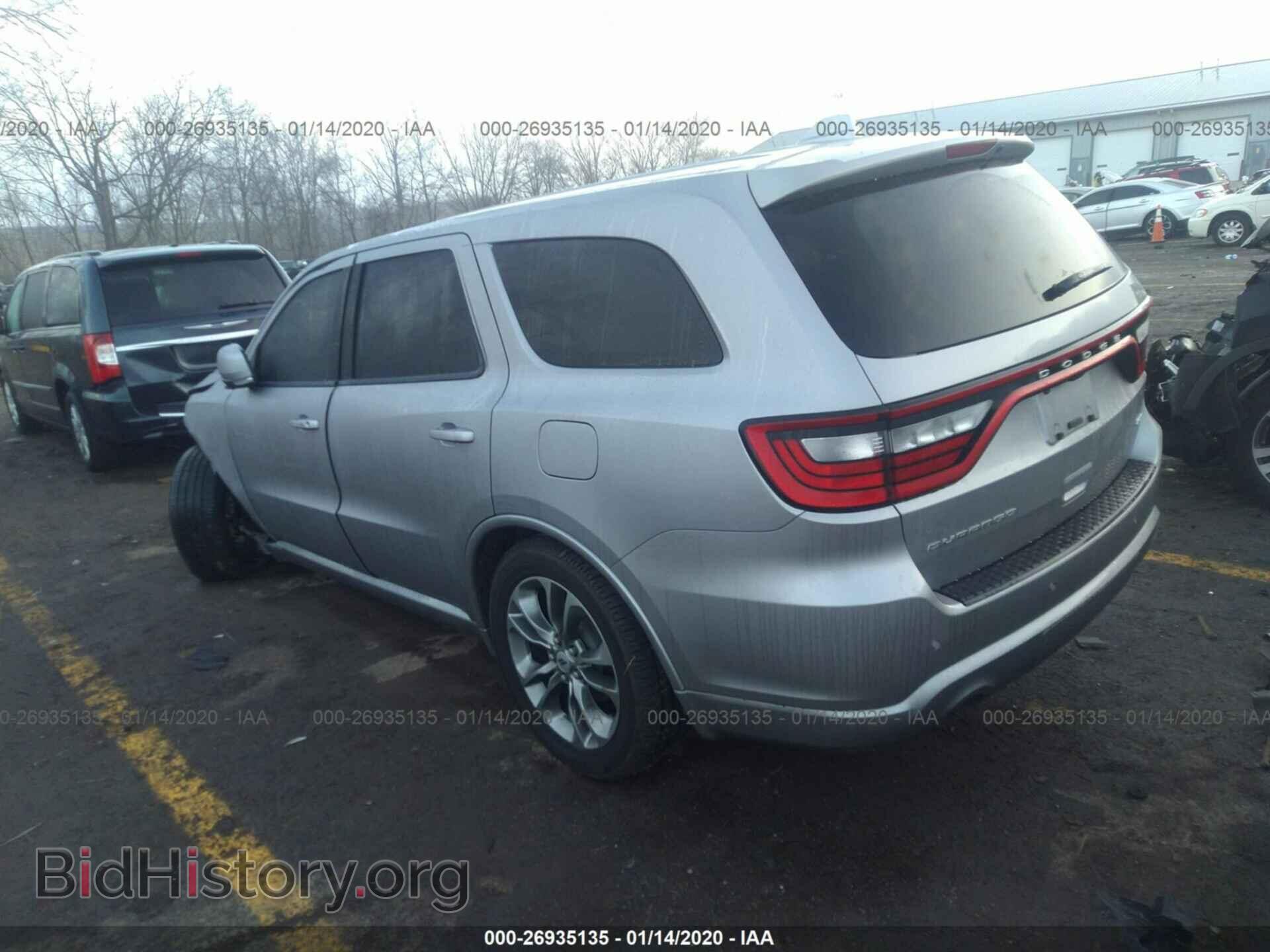 2019 DODGE DURANGO - VIN: 1C4RDHDG4KC690905 - Фото 3