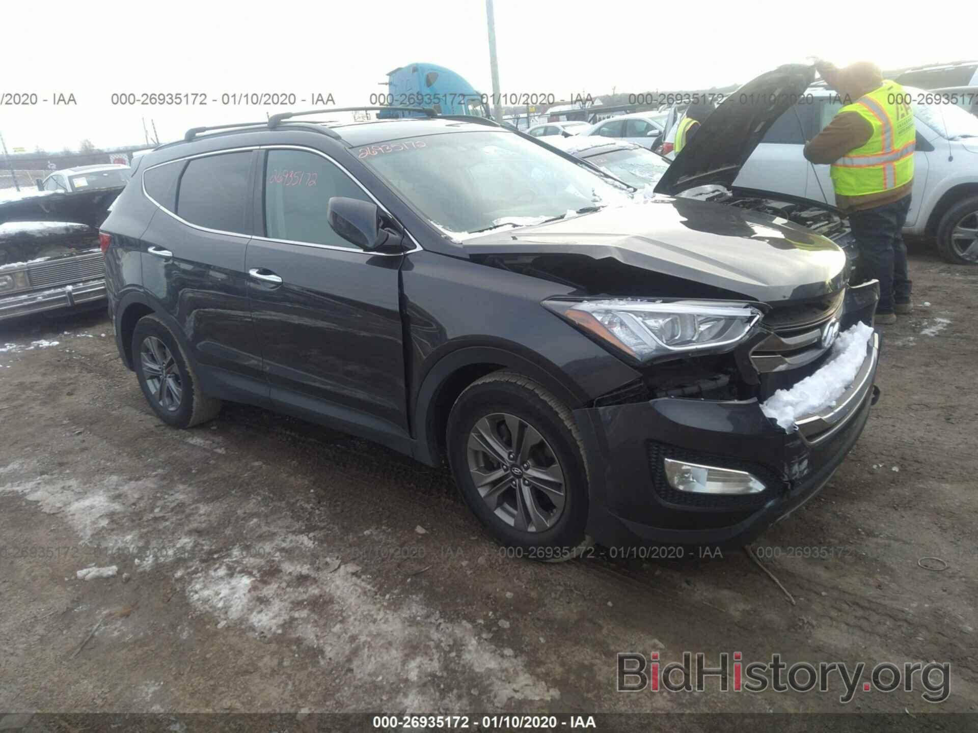 Photo 5XYZUDLB2GG319713 - HYUNDAI SANTA FE SPORT 2016