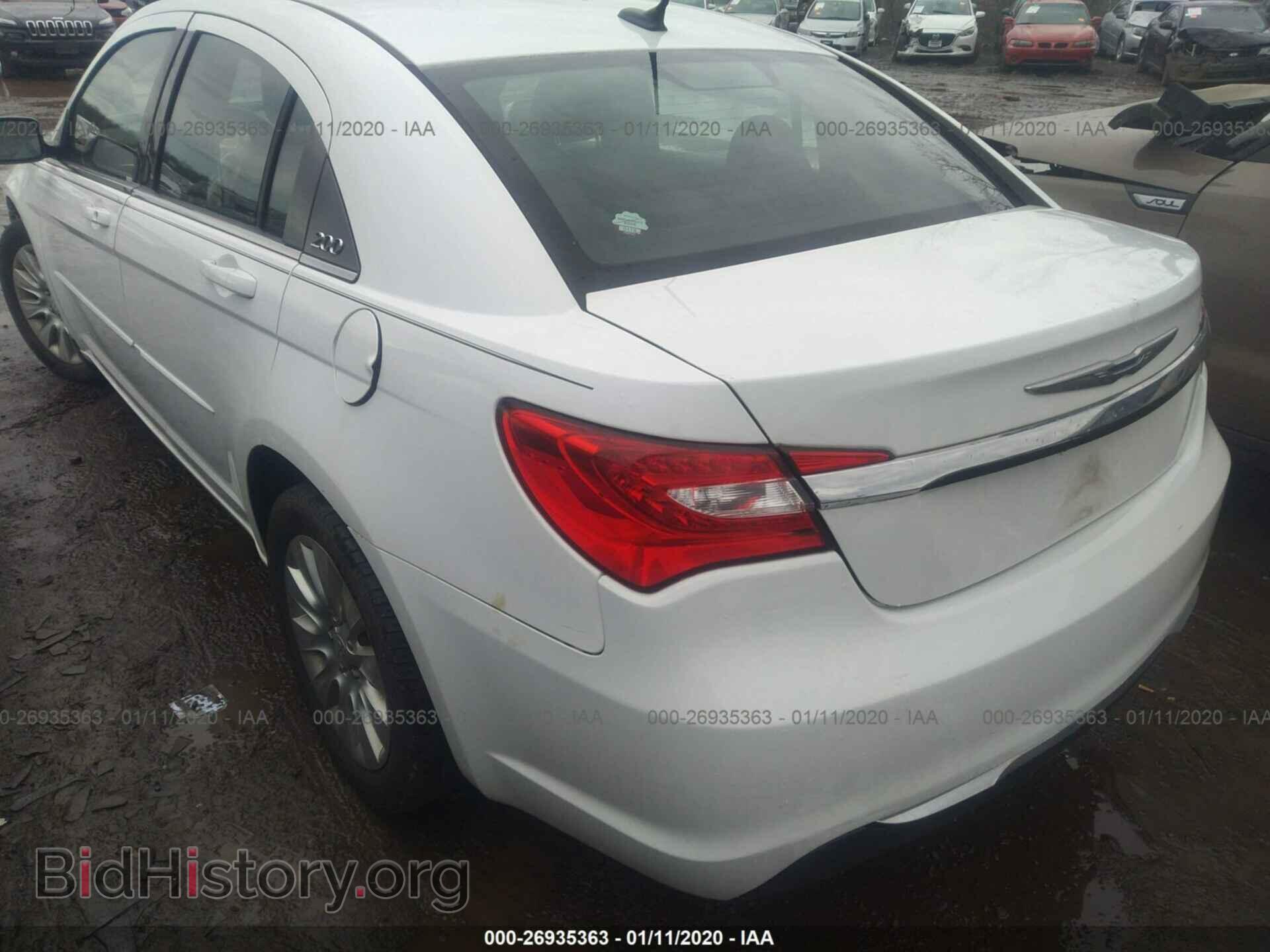 2012 CHRYSLER 200 - VIN: 1C3CCBAB7CN205469 - Фото 3