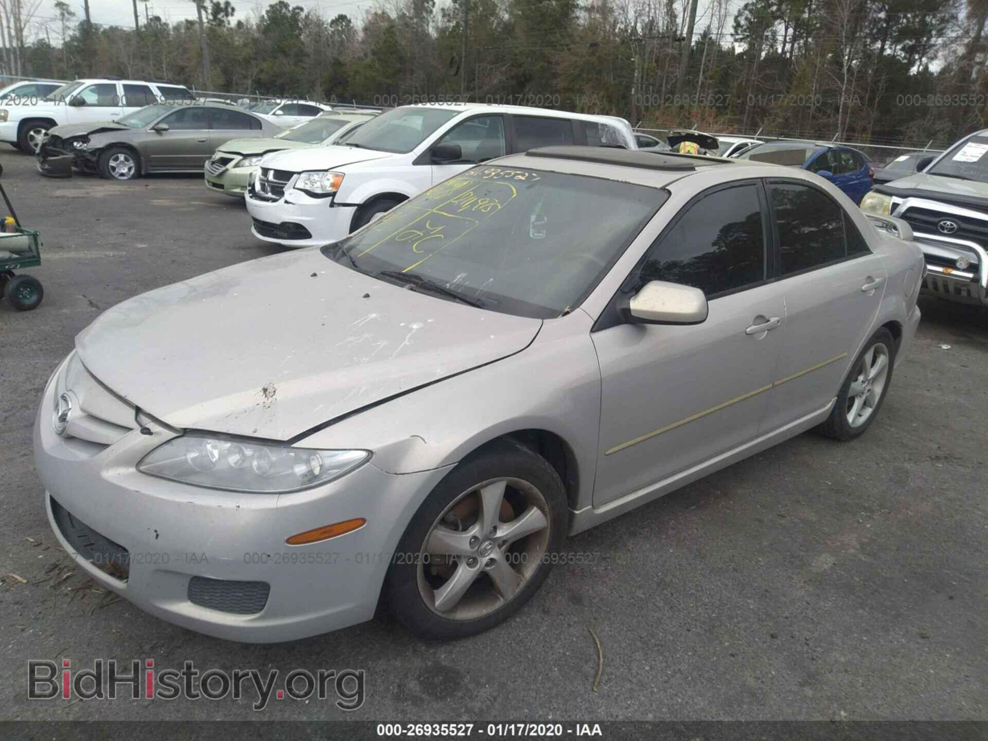 2007 Mazda 6 - VIN: 1YVHP80CX75M26759 - Фото 2