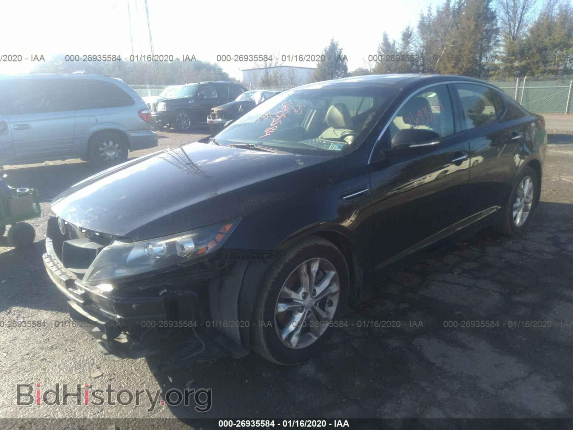 2012 KIA OPTIMA - VIN: 5XXGN4A67CG026009 - Фото 2