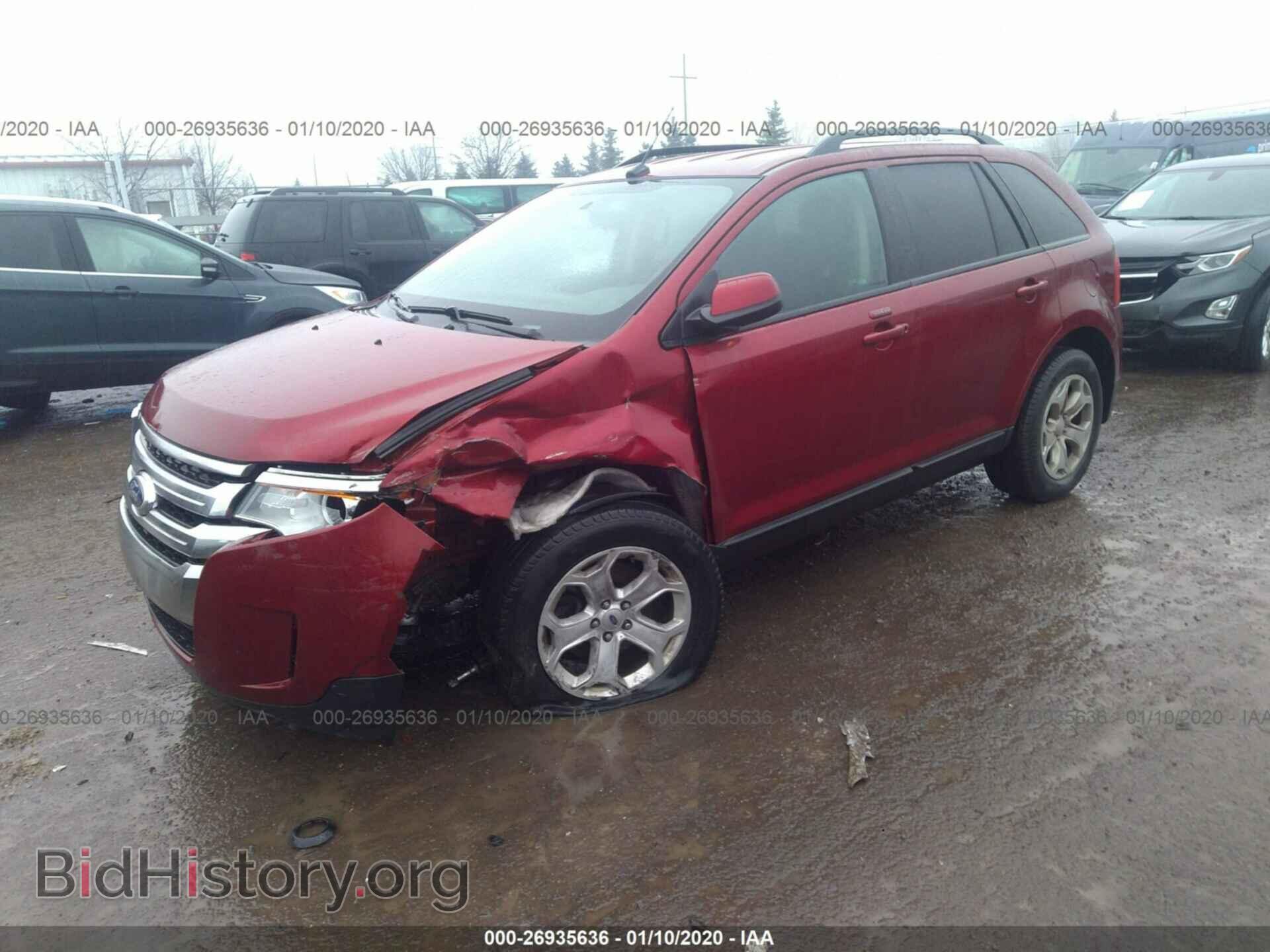 2013 FORD EDGE - VIN: 2FMDK3JC4DBC84545 - Фото 2