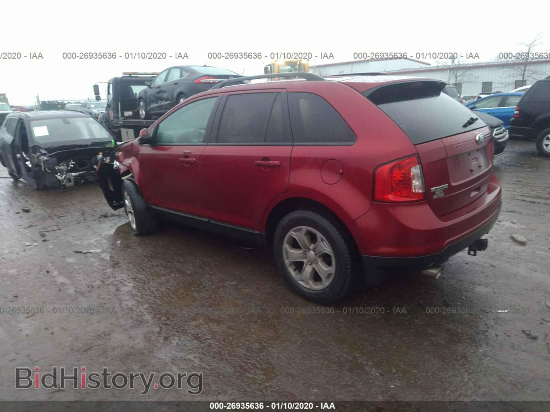 2013 FORD EDGE - VIN: 2FMDK3JC4DBC84545 - Фото 3
