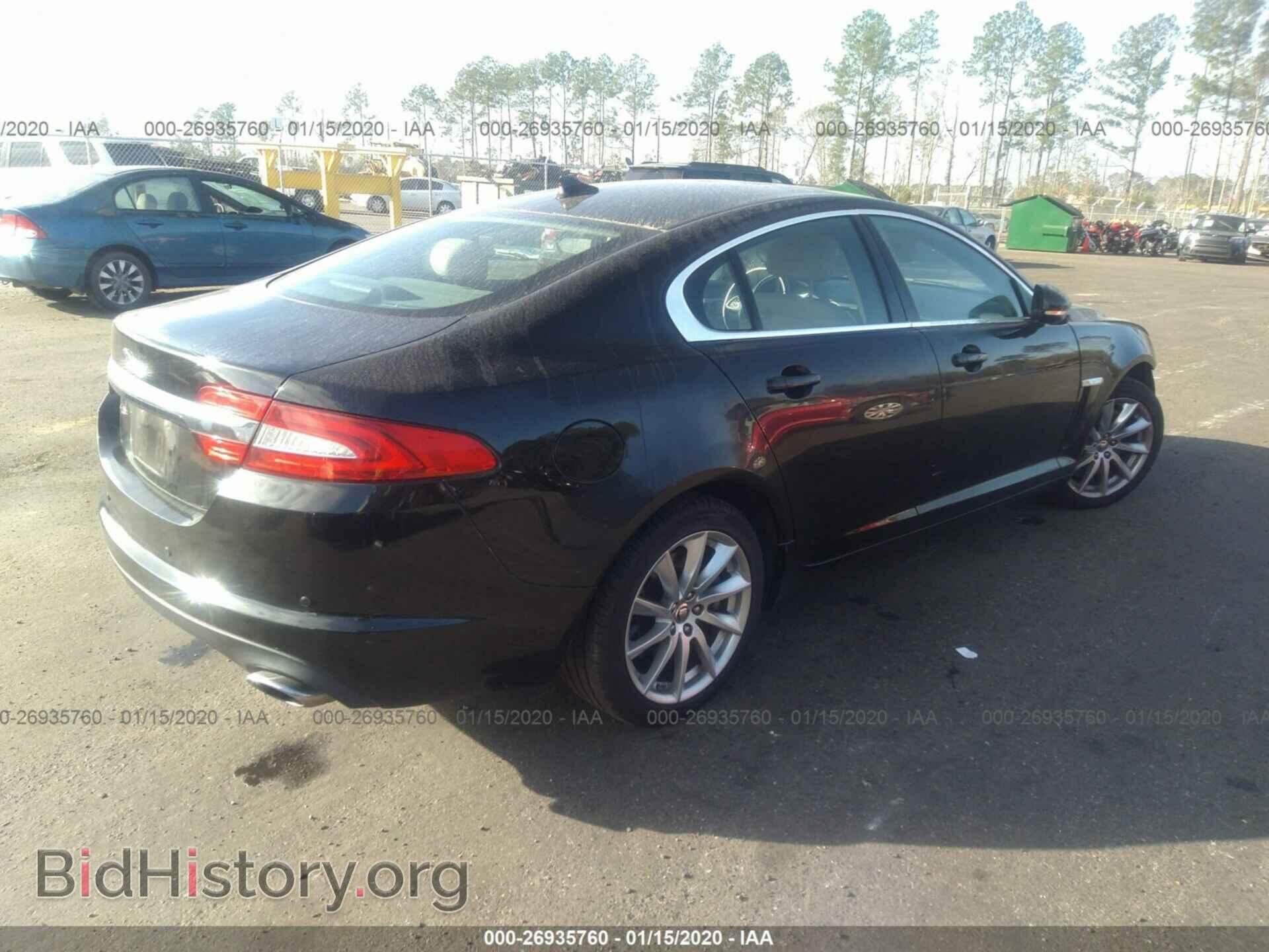 2013 JAGUAR XF - VIN: SAJWA0ES3DPS66113 - Фото 4