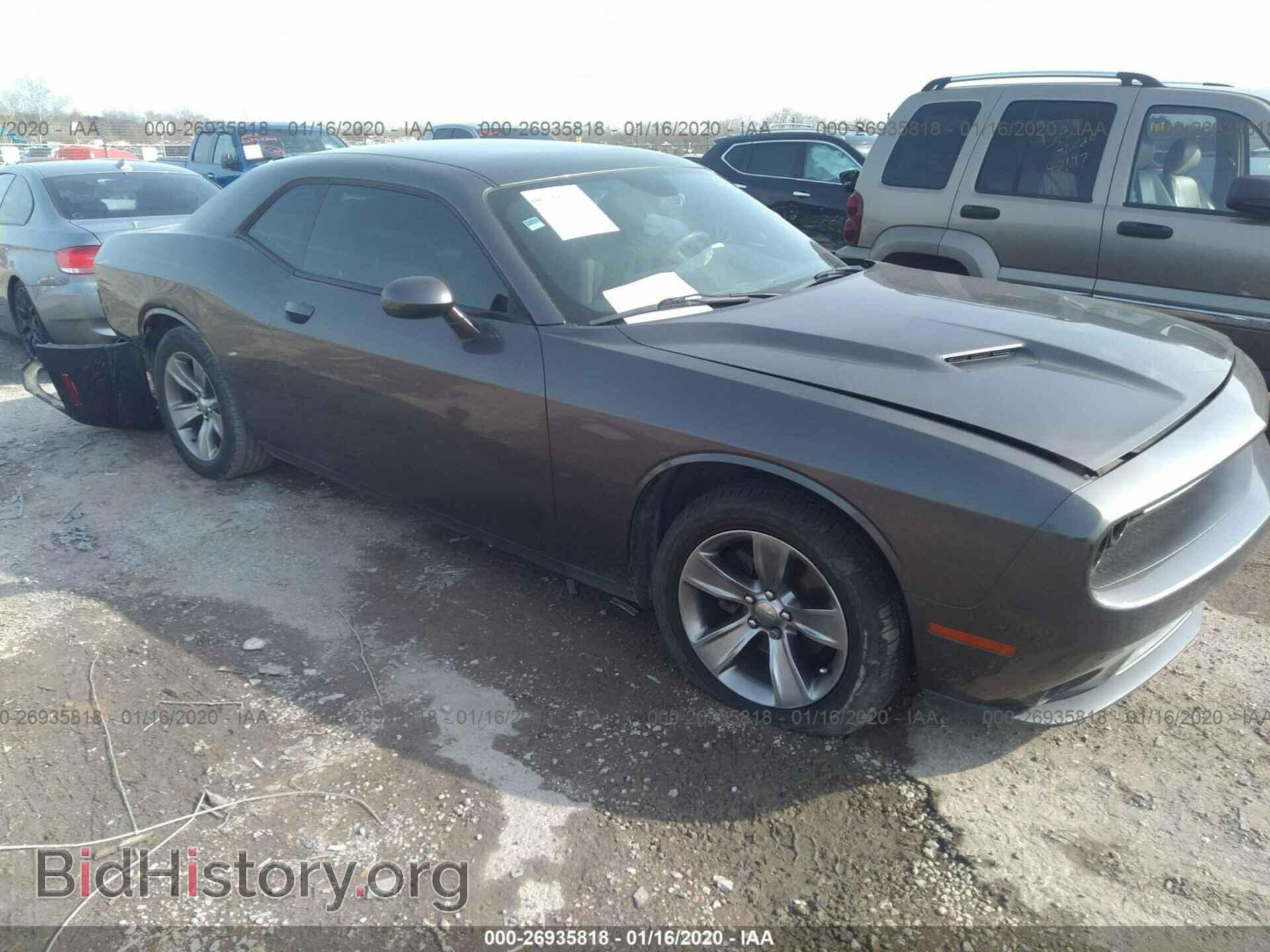 Photo 2C3CDZAG3FH709337 - DODGE CHALLENGER 2015