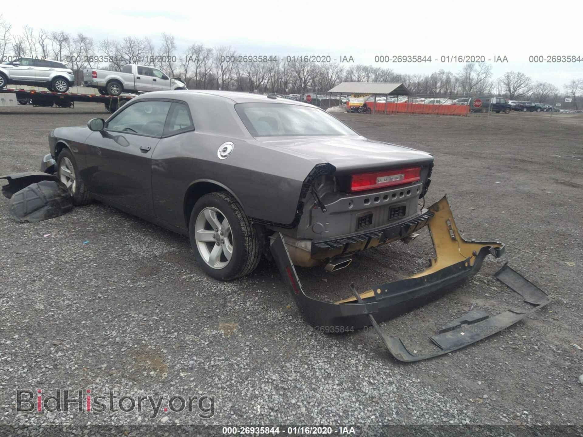 2012 DODGE CHALLENGER - VIN: 2C3CDYAG4CH291439 - Фото 3